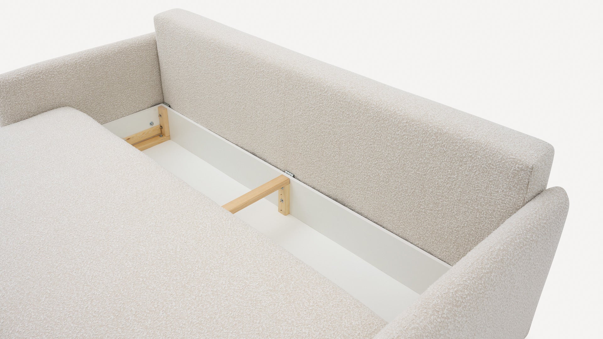 Sofa 3-osobowa BlockDL Slim Boucle