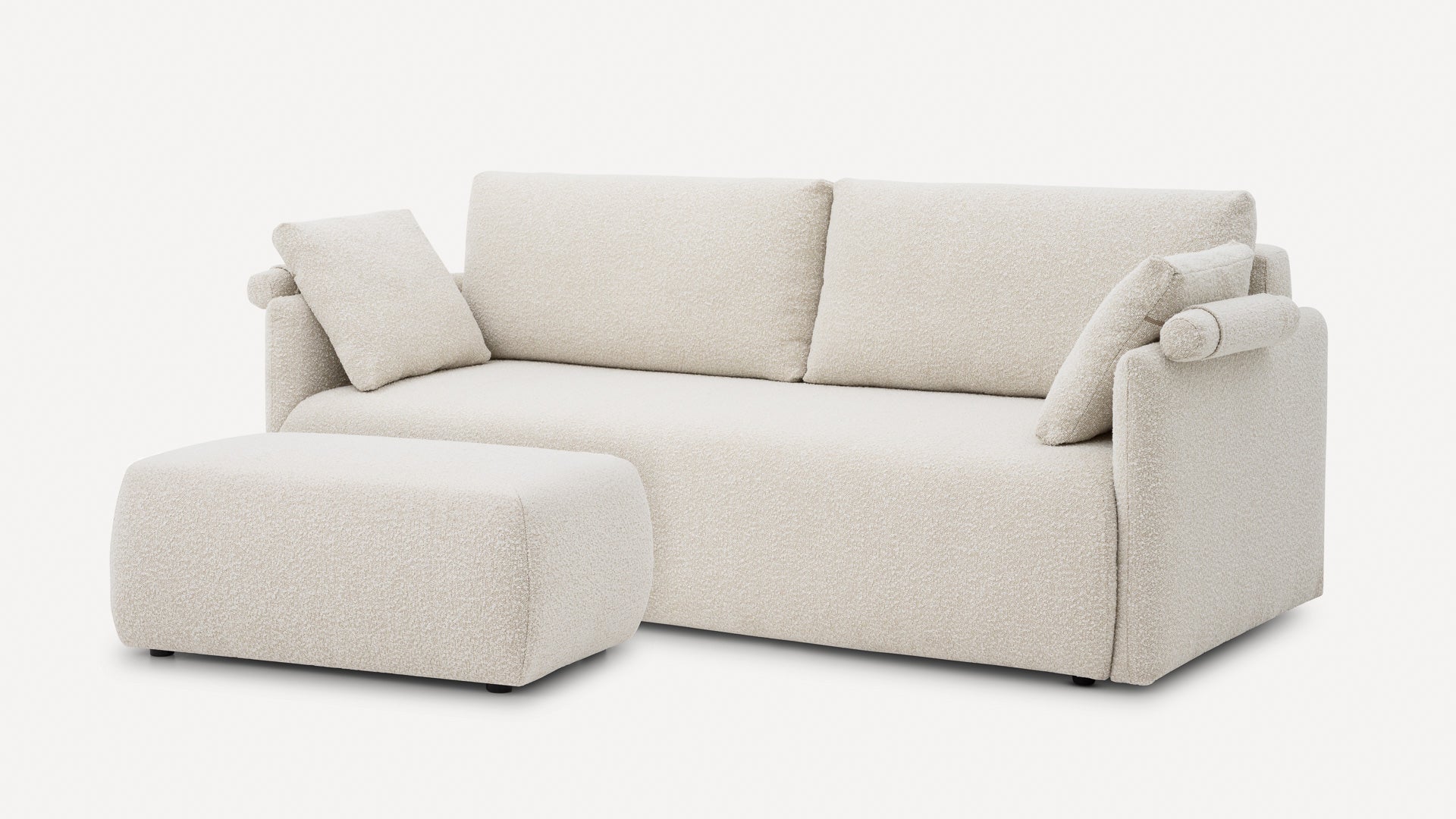 Sofa 3-osobowa BlockDL Slim Boucle