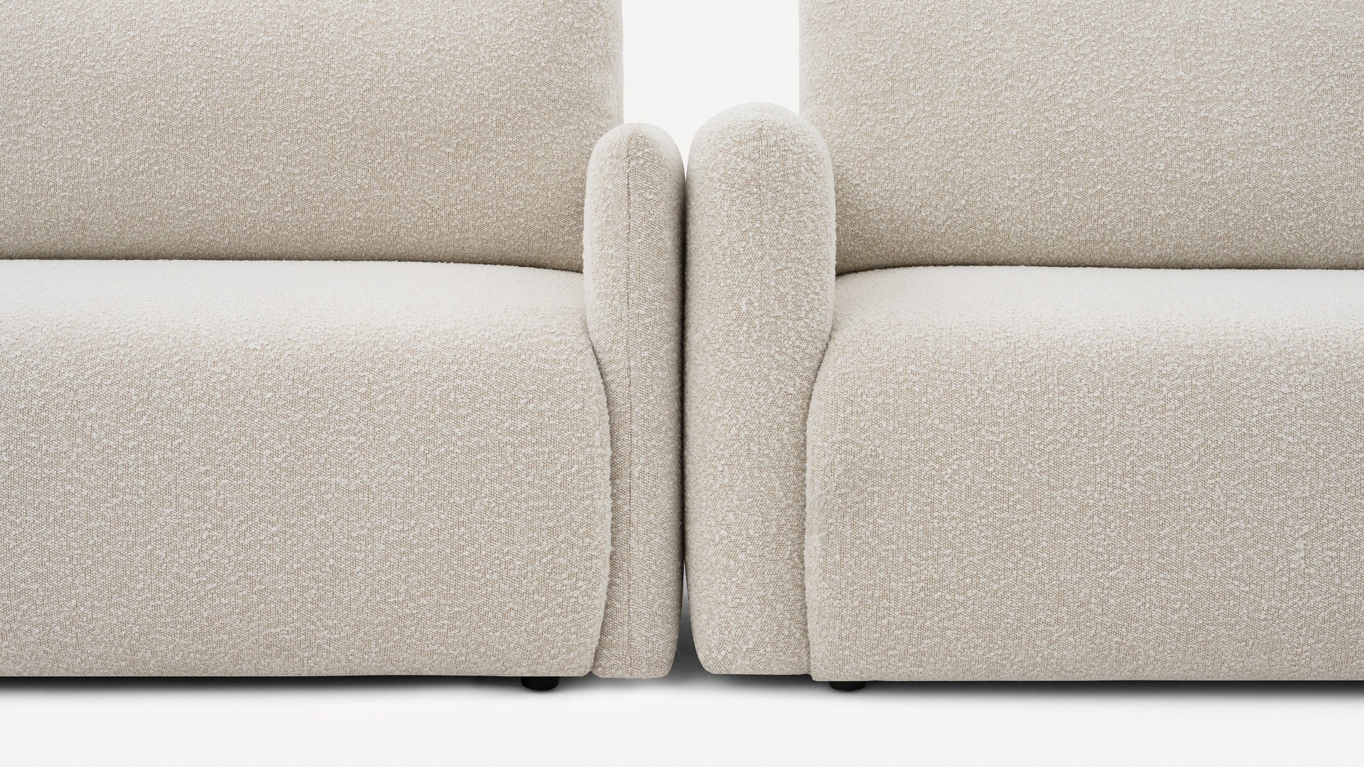 Sofa 3-osobowa BlockDL Slim Boucle