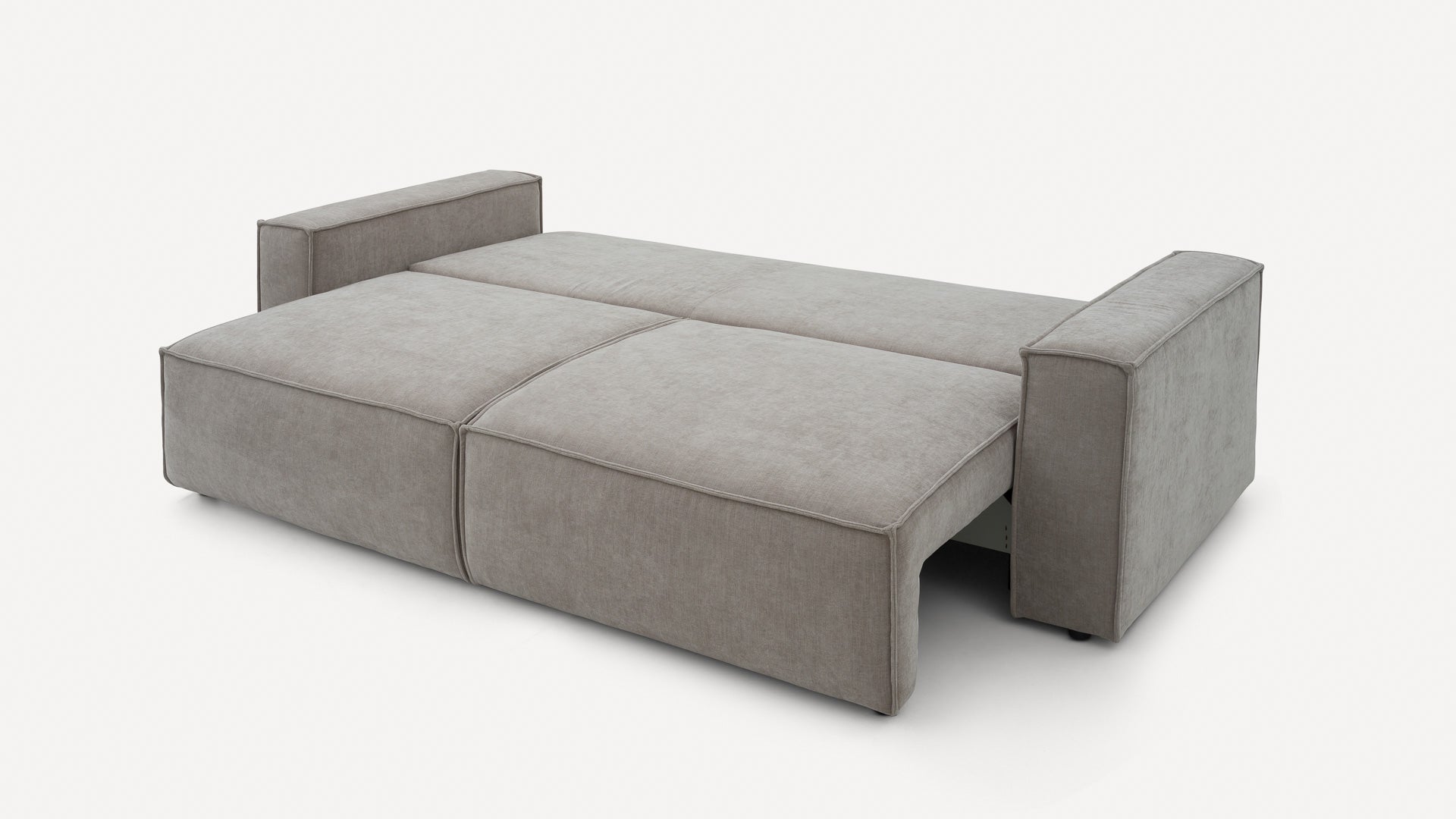 Sofa 3-osobowa BlockDL II /Seattle Cream /ślizg plastikowy