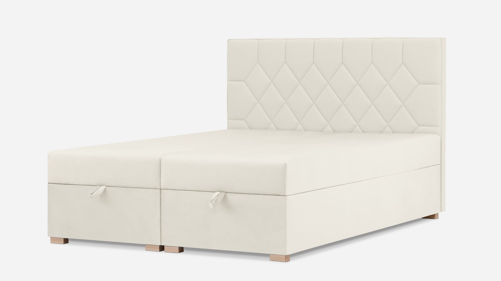 Łóżko kontynentalne Contibenet Chesterfield