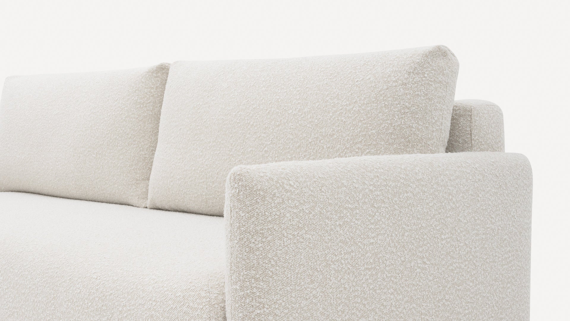 Sofa 3-osobowa BlockDL Slim Boucle
