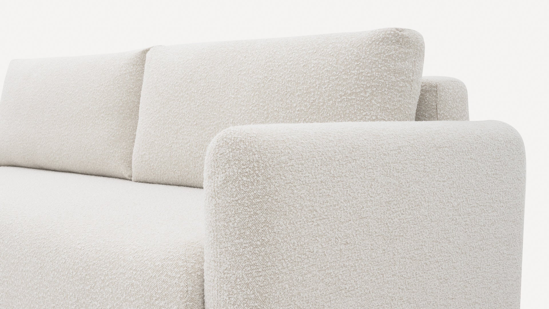 Sofa 3-osobowa BlockDL Slim Boucle