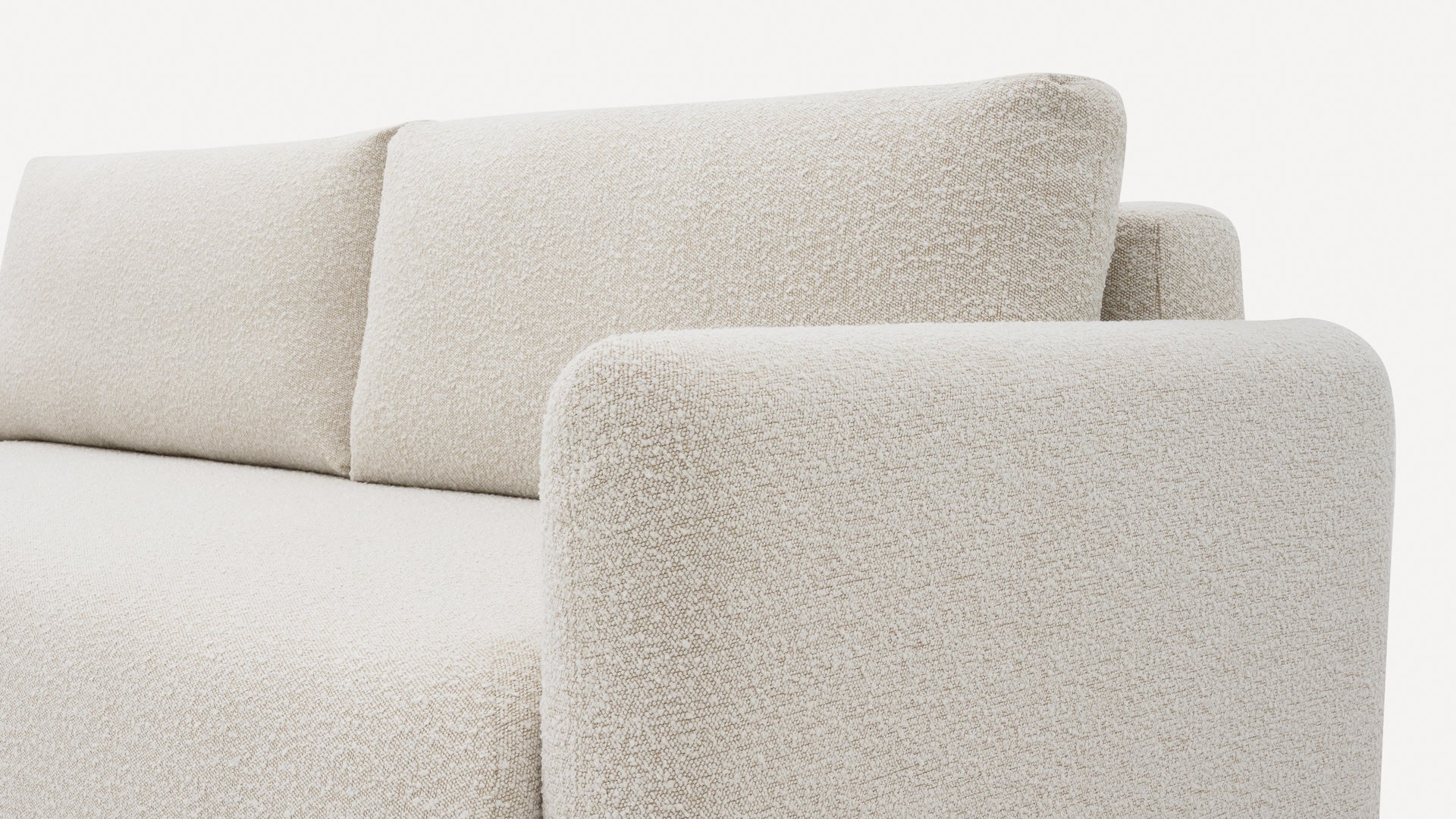 Sofa 3-osobowa BlockDL Slim Boucle