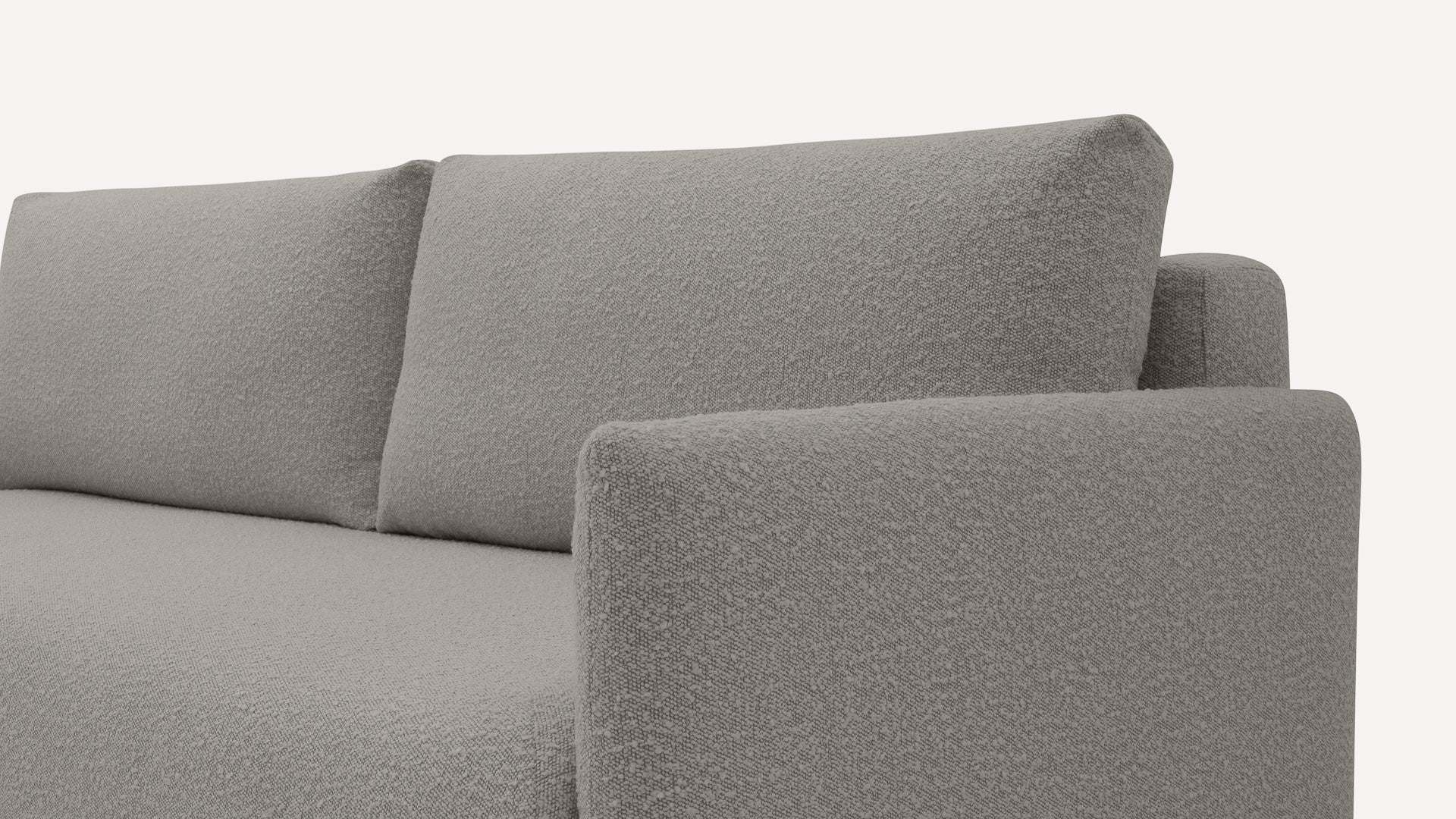 Sofa 3-osobowa BlockDL Slim Boucle