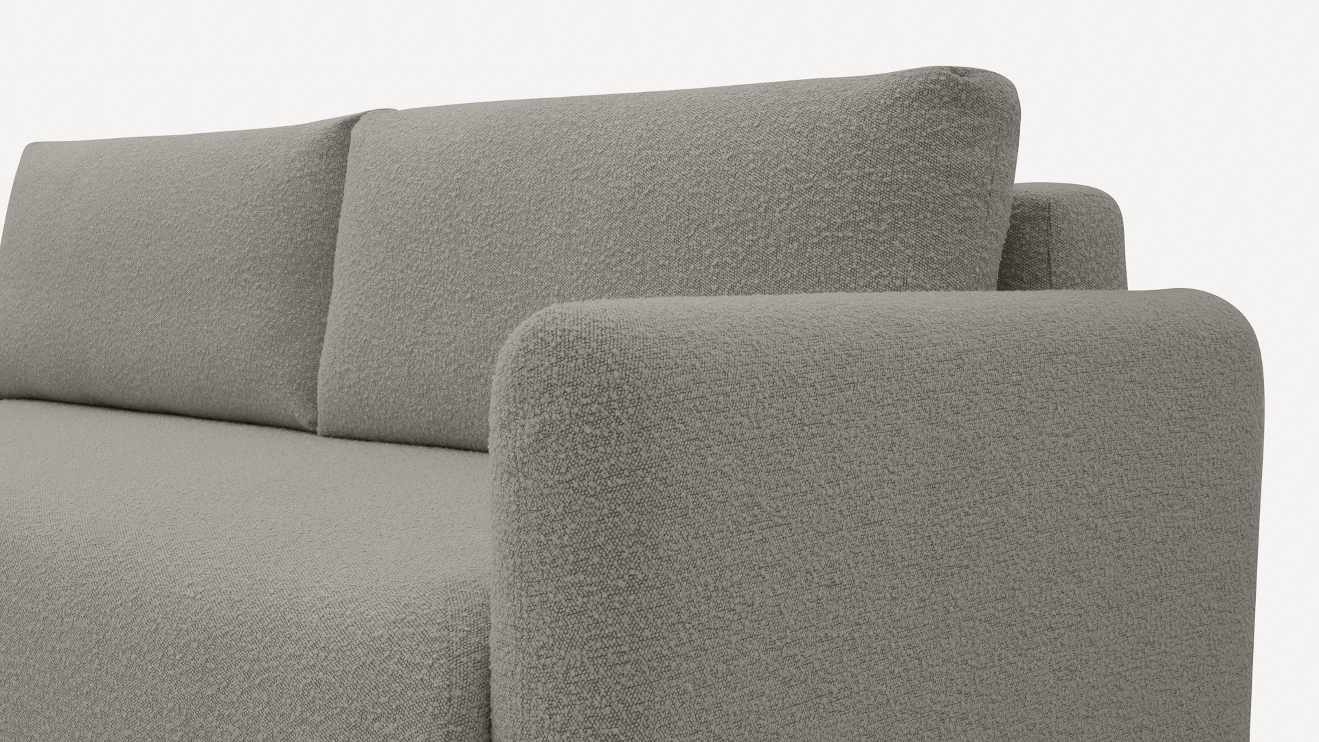 Sofa 3-osobowa BlockDL Slim Boucle