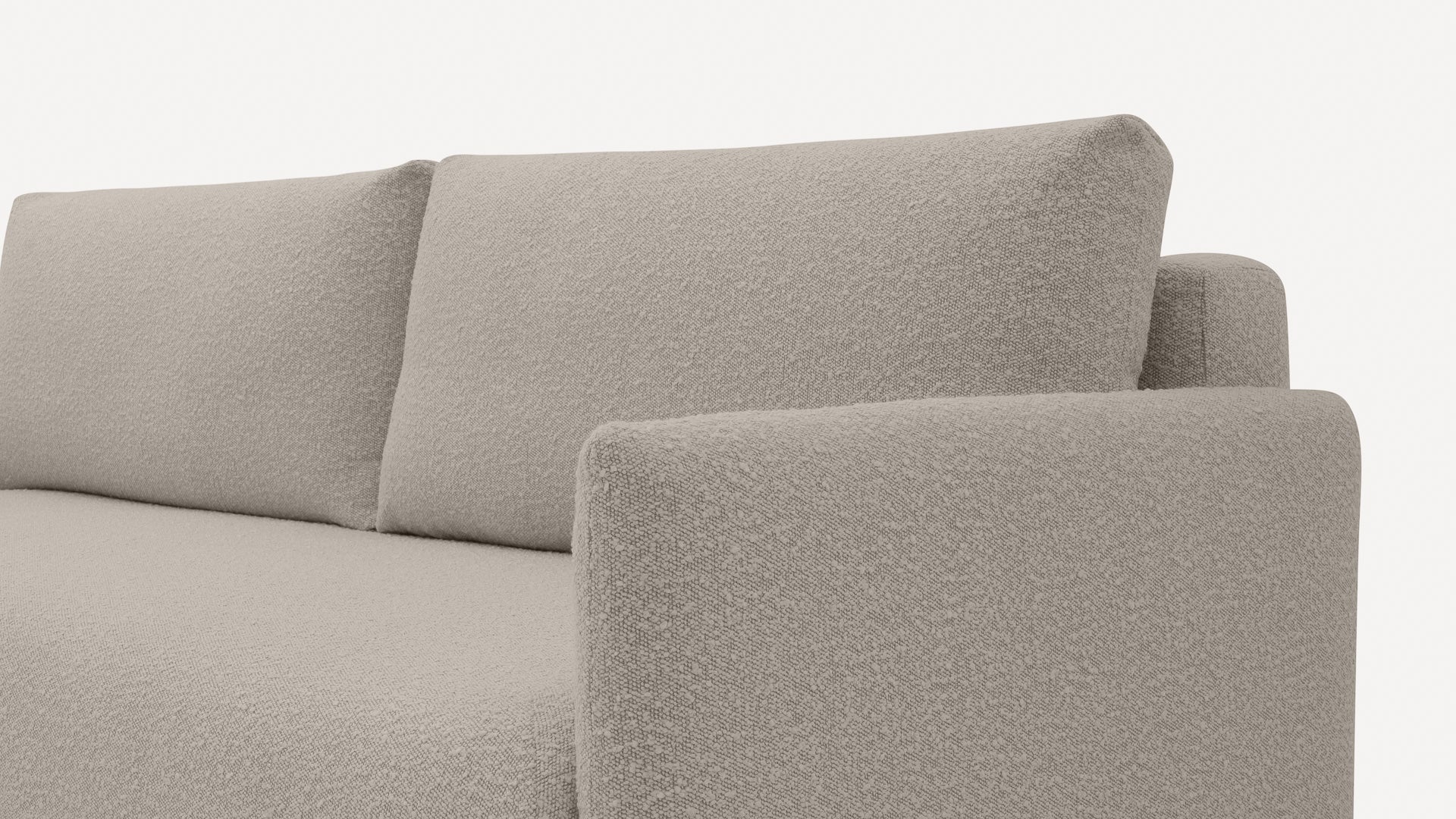 Sofa 3-osobowa BlockDL Slim Boucle
