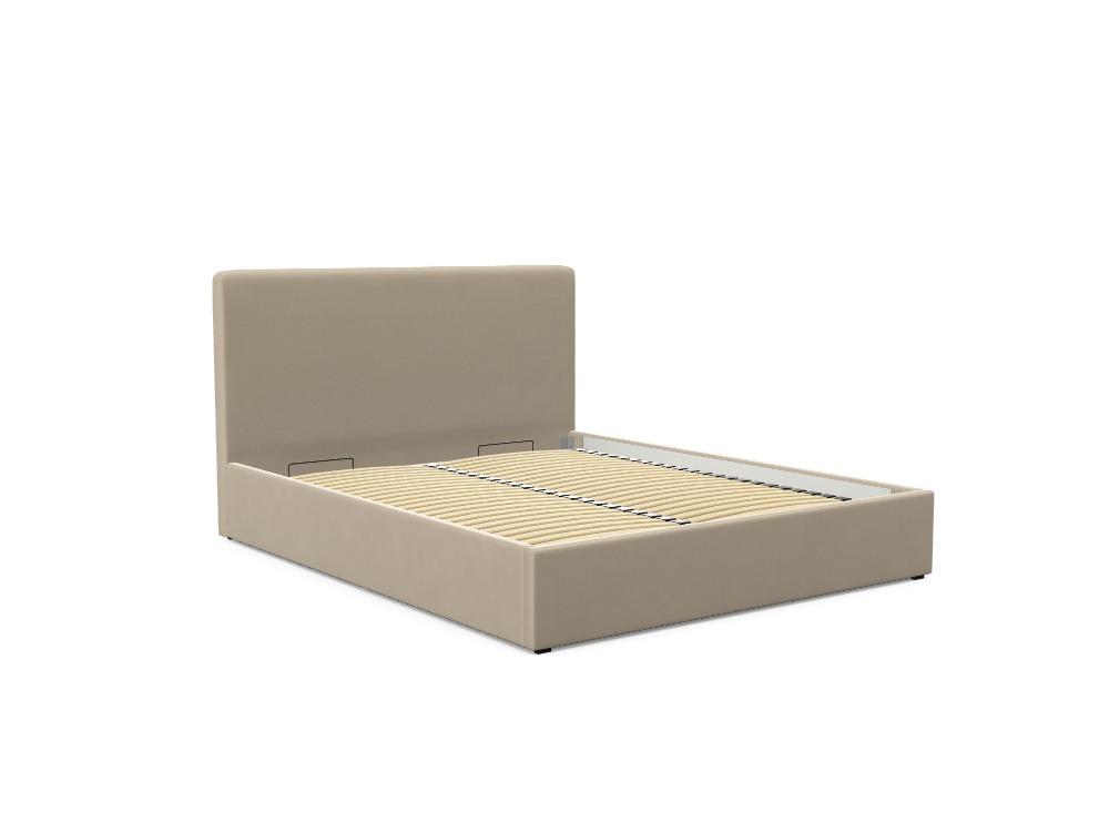 Łóżko tapicerowane Bedbenet Basic 140x200 /Macau Sand