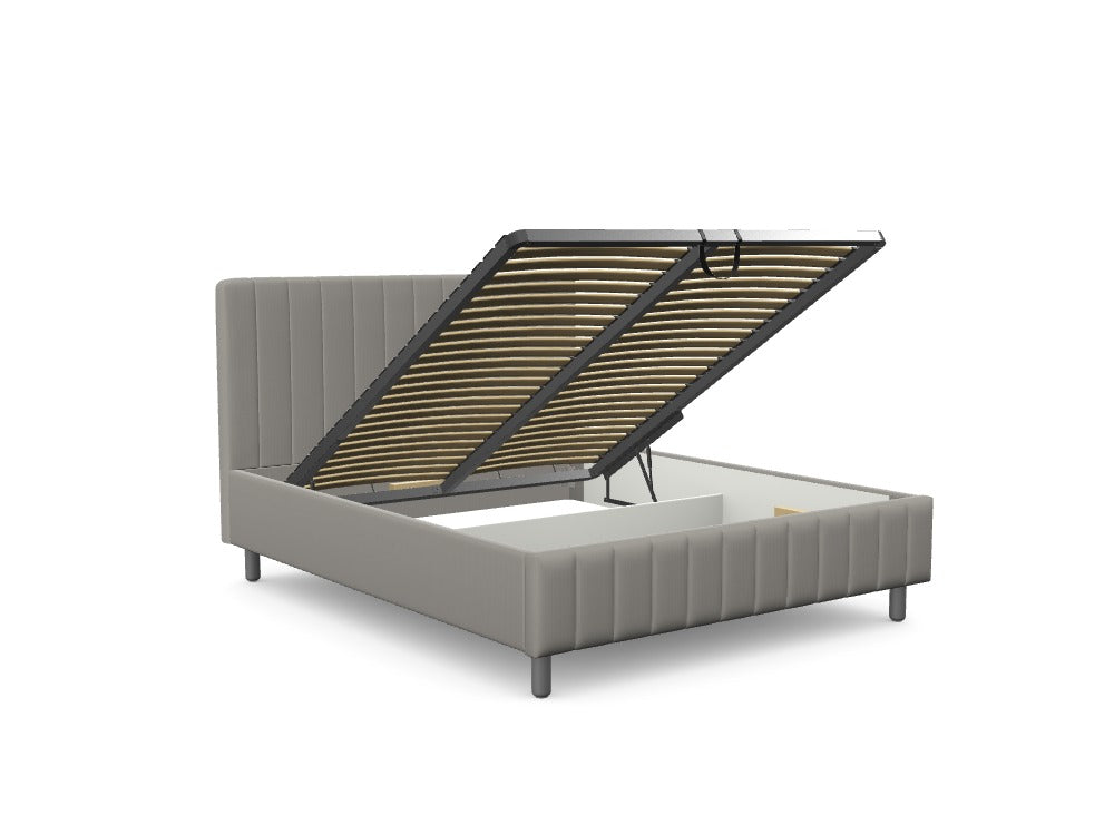 Łóżko tapicerowane Bedbenet Pipes PLUS