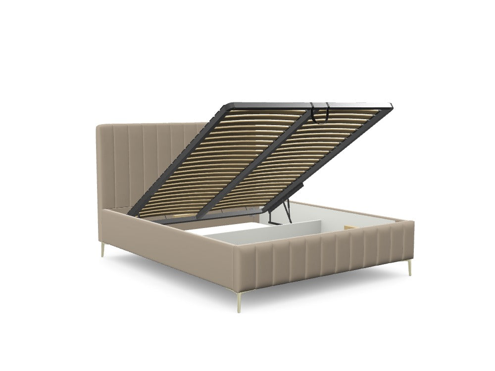 Łóżko tapicerowane Bedbenet Pipes PLUS