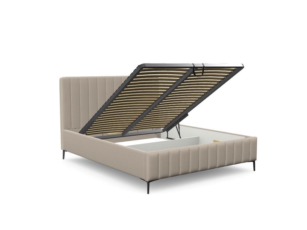 Łóżko tapicerowane Bedbenet Pipes PLUS