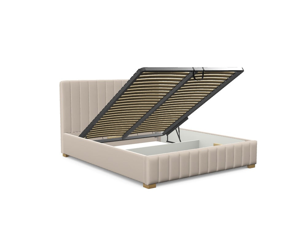 Łóżko tapicerowane Bedbenet Pipes PLUS