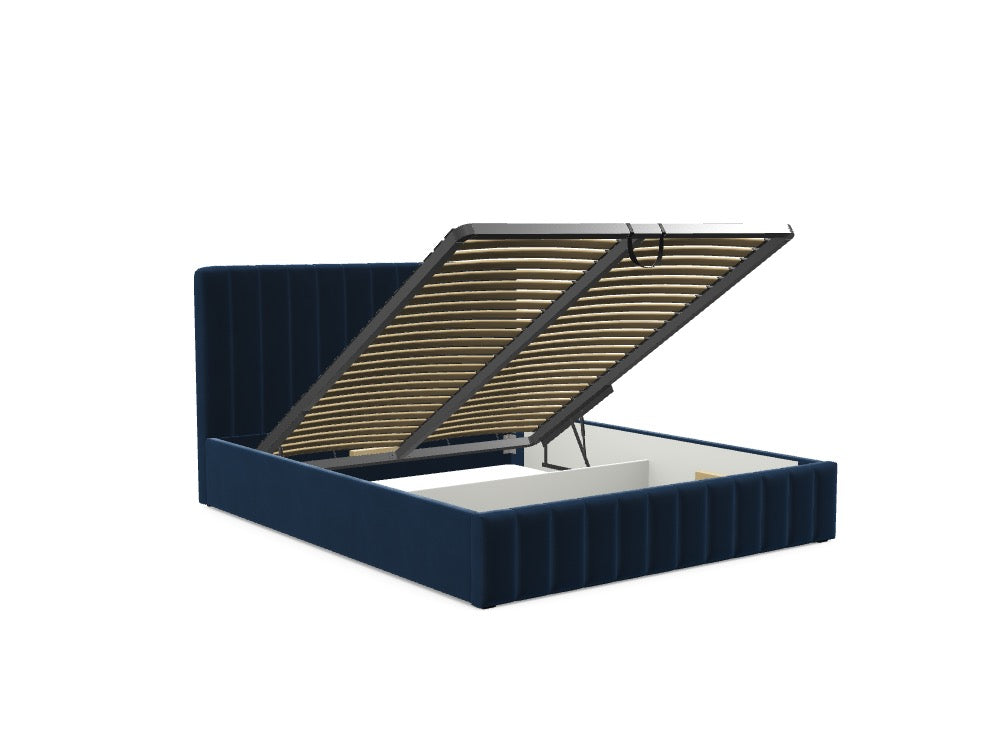 Łóżko tapicerowane Bedbenet Pipes PLUS