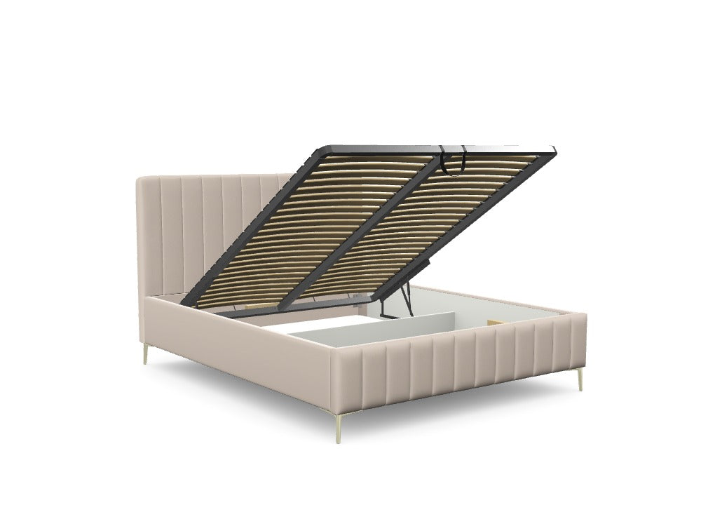 Łóżko tapicerowane Bedbenet Pipes PLUS