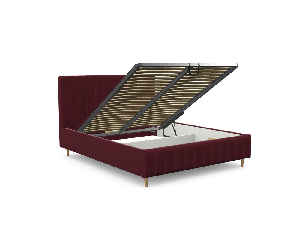 Łóżko tapicerowane Bedbenet Pipes PLUS