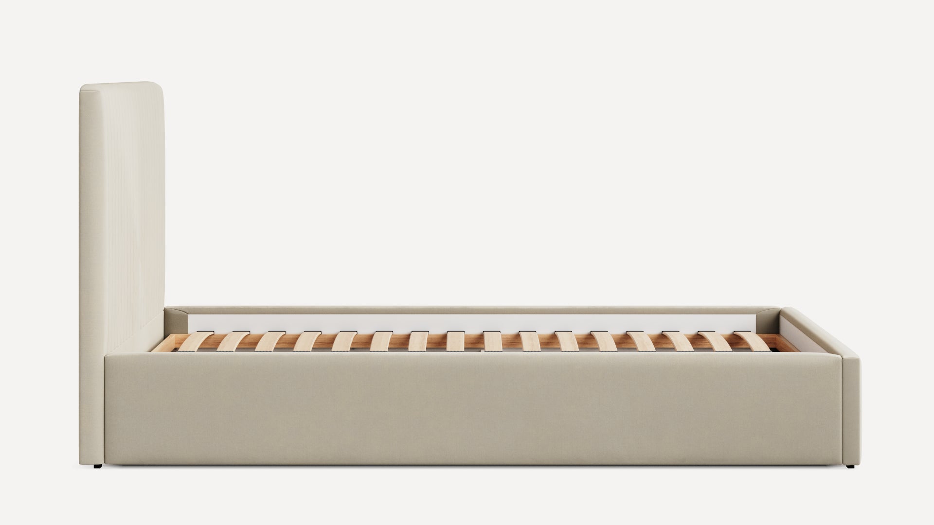 Łóżko tapicerowane Bedbenet Light Pipes 22