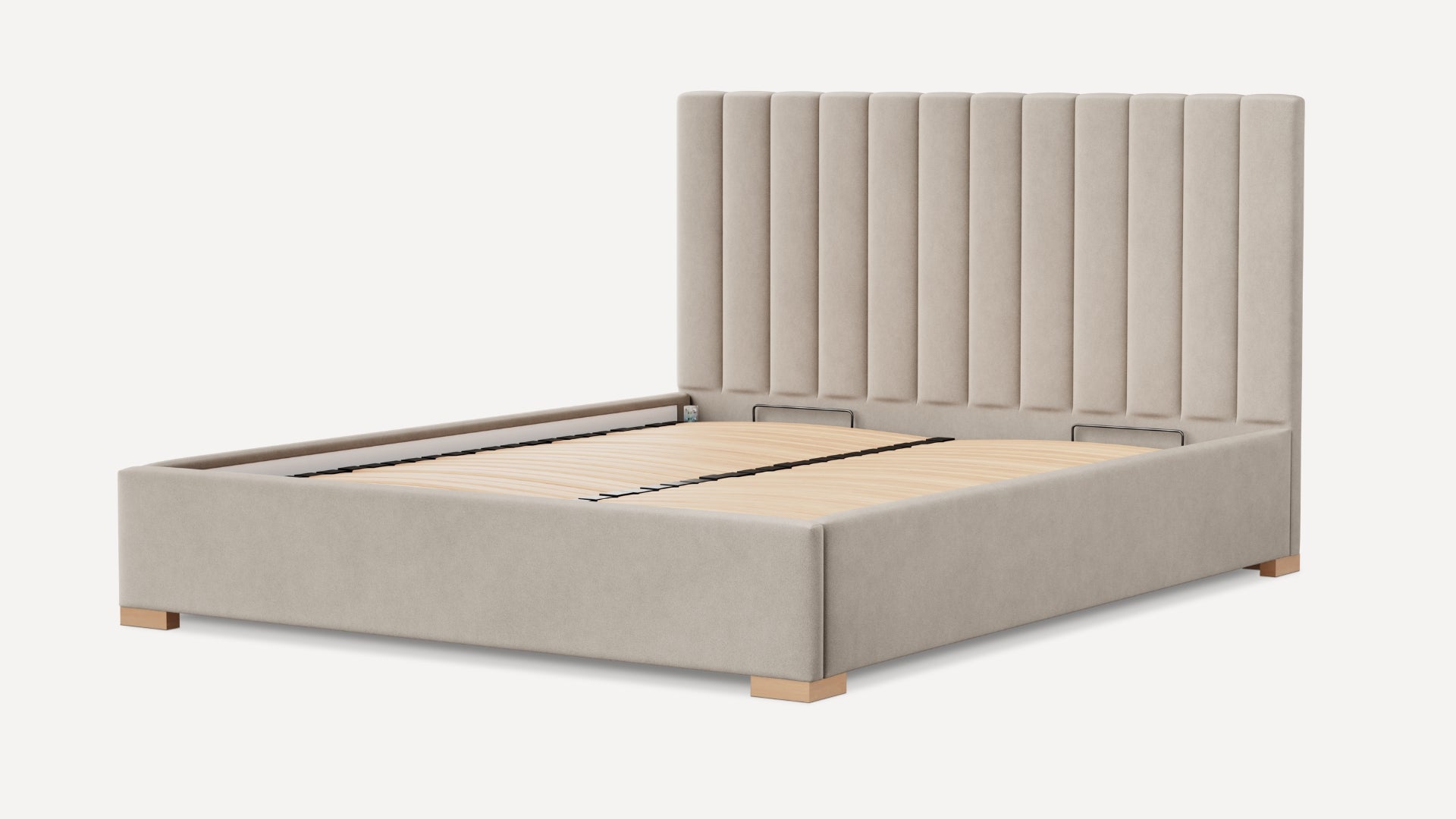 Łóżko tapicerowane Bedbenet Pipes