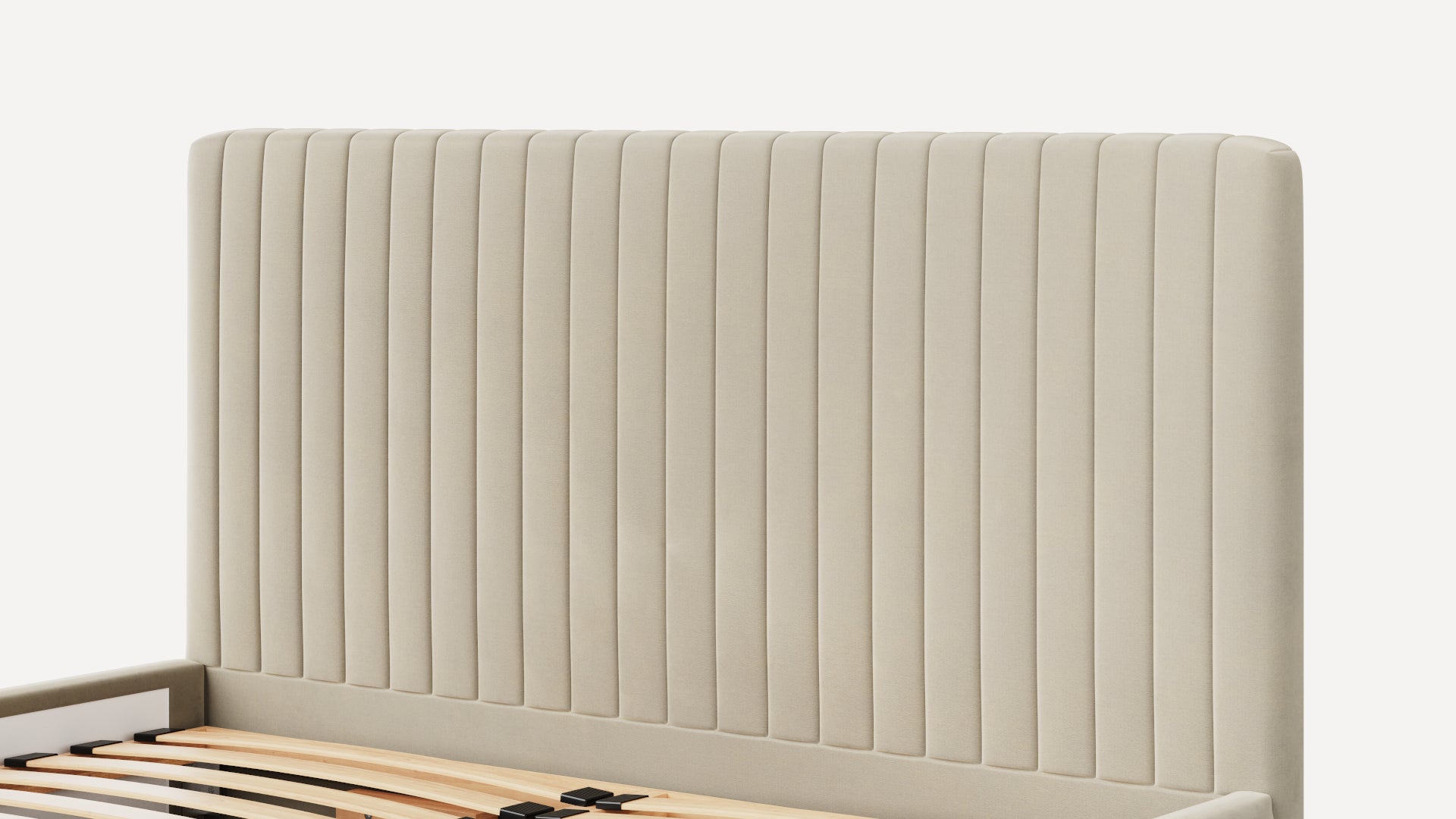 Łóżko tapicerowane Bedbenet Light Pipes 22