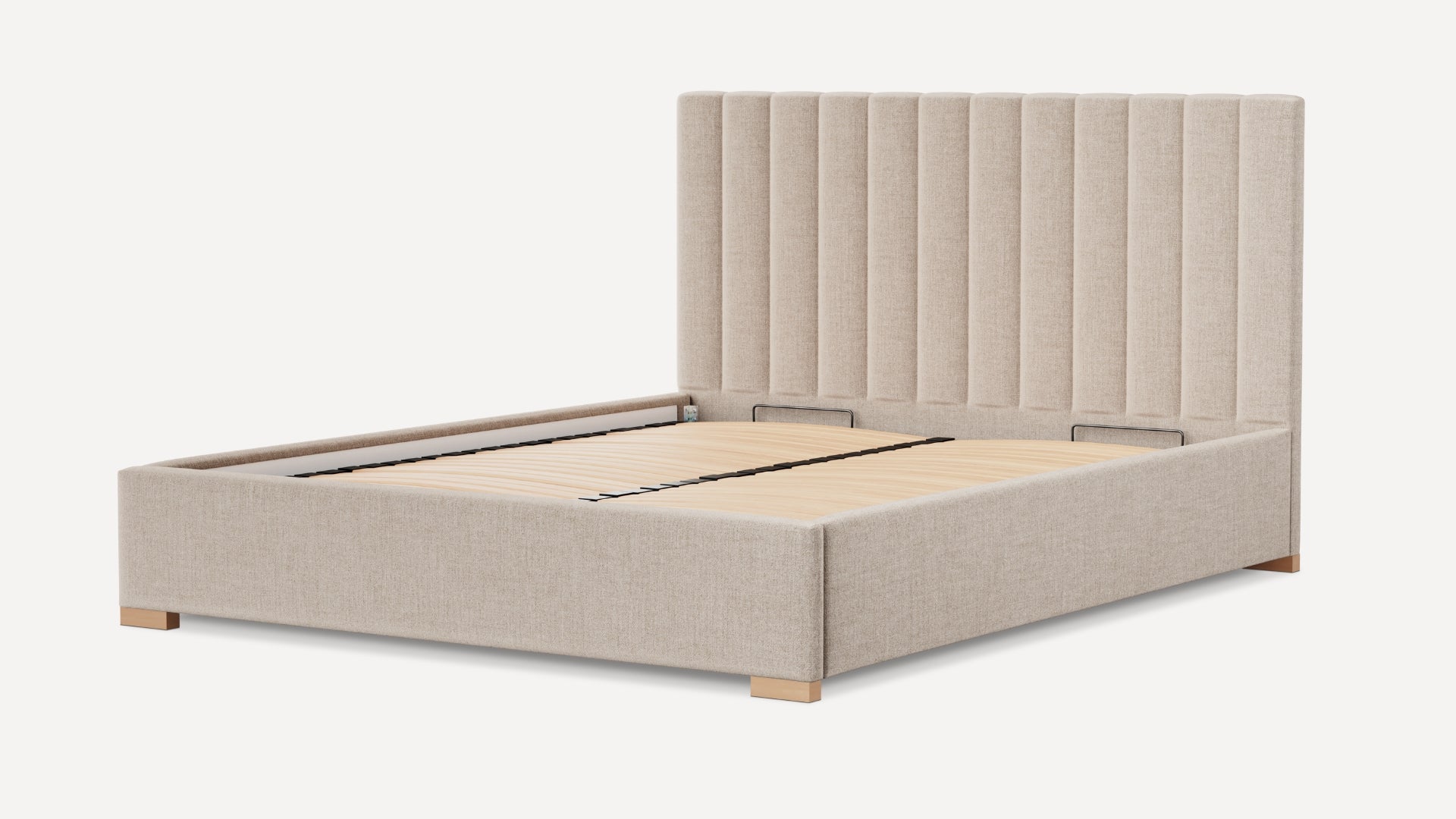 Łóżko tapicerowane Bedbenet Pipes