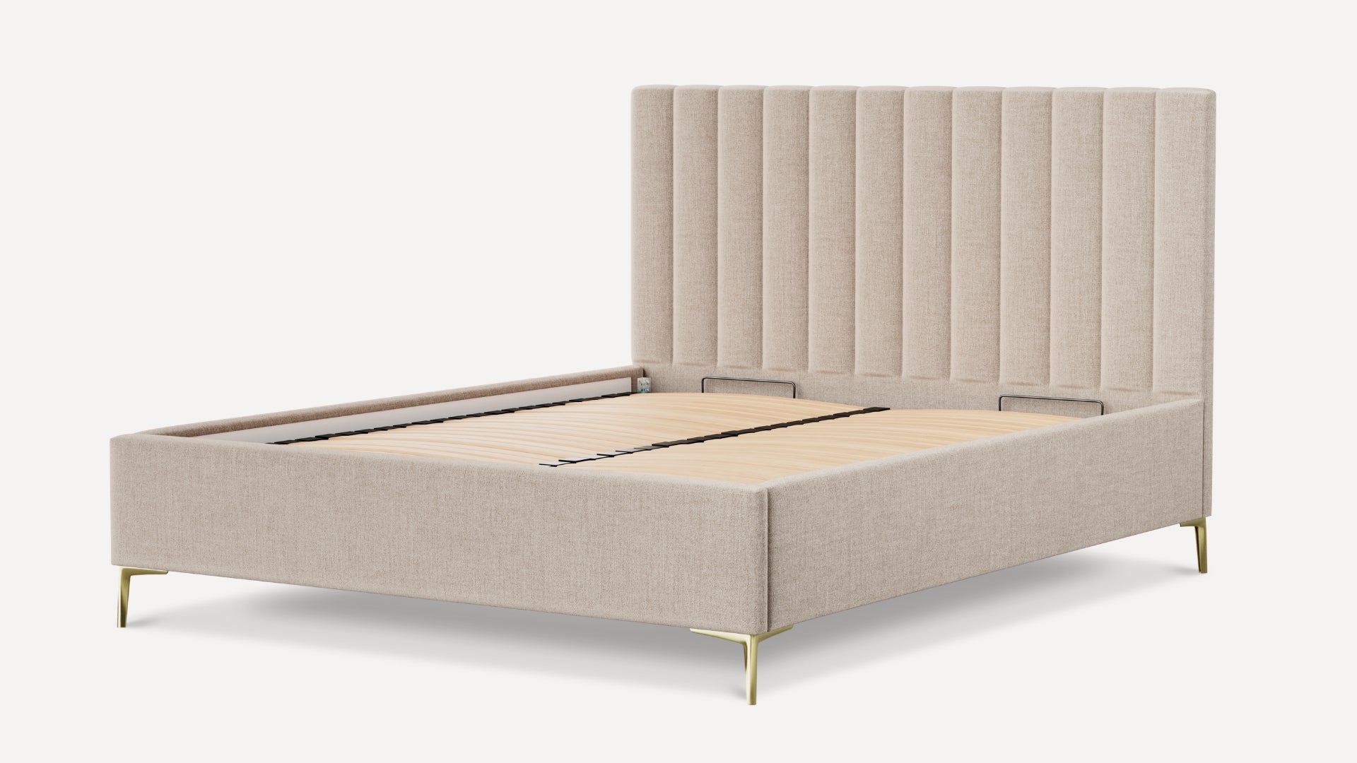 Łóżko tapicerowane Bedbenet Pipes