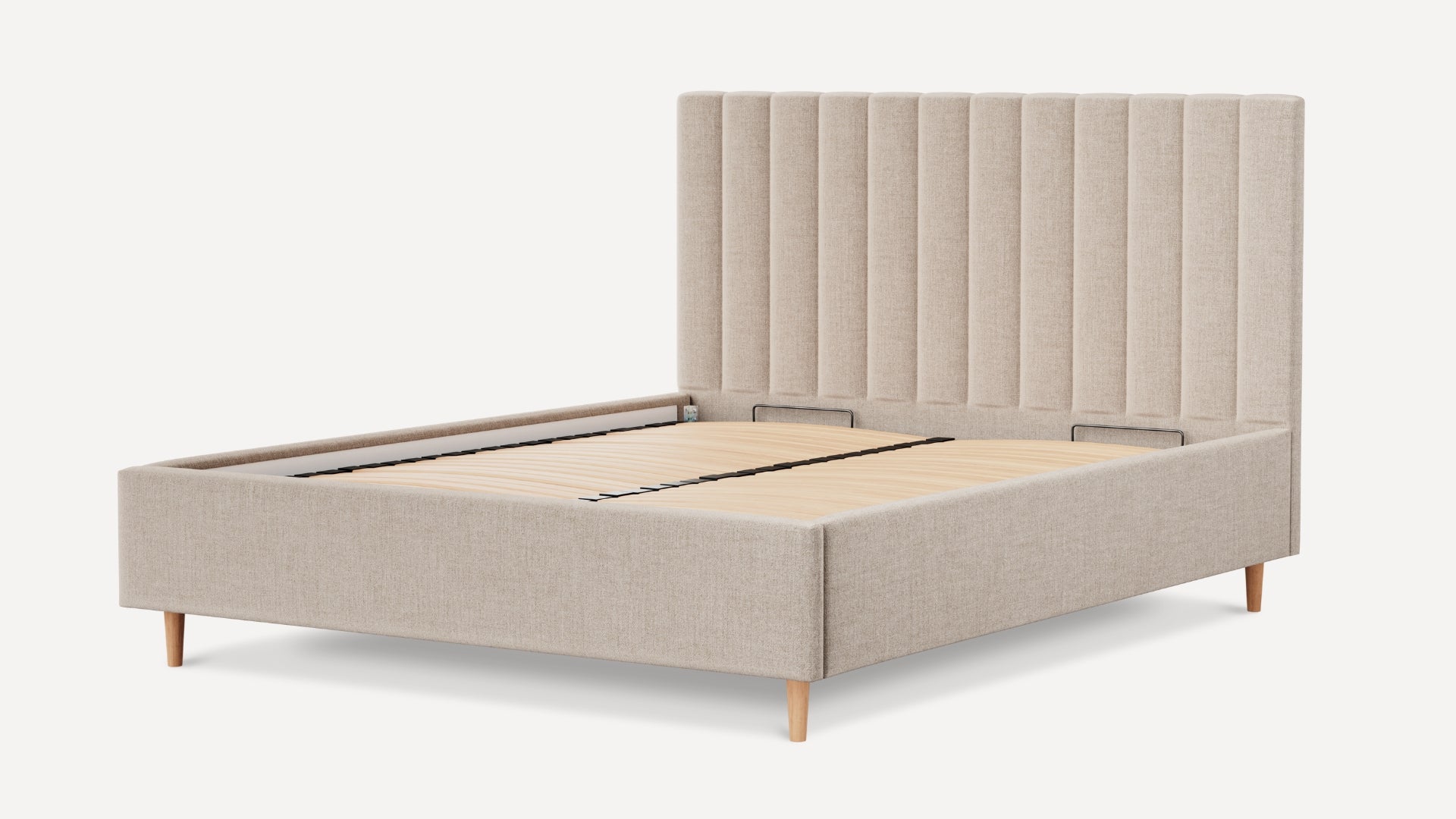 Łóżko tapicerowane Bedbenet Pipes