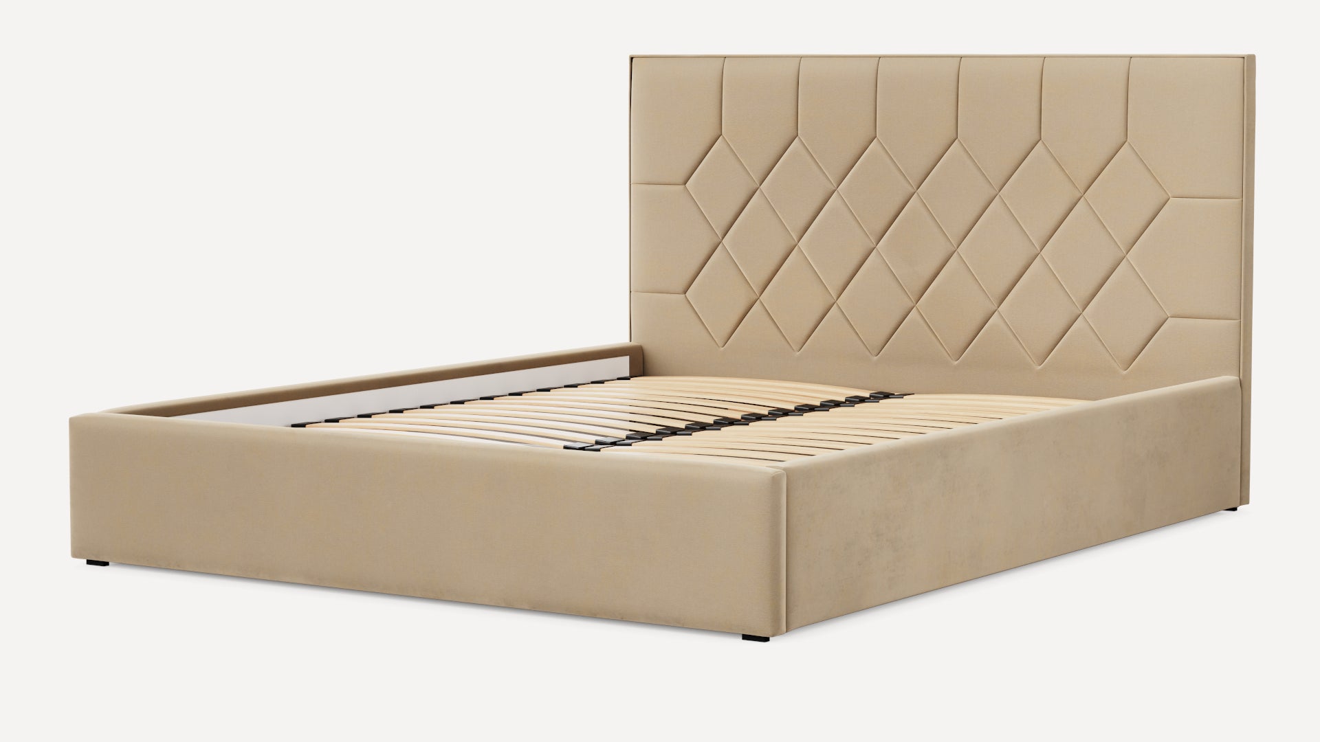 Łóżko tapicerowane Bedbenet Light Chesterfield