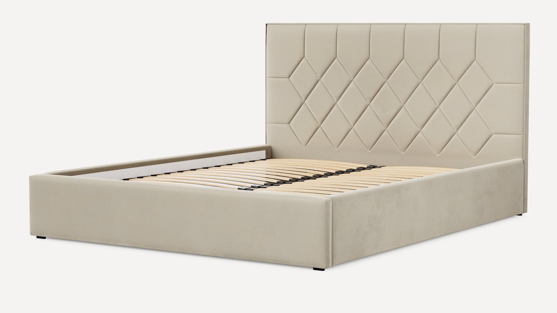 Łóżko tapicerowane Bedbenet Light Chesterfield