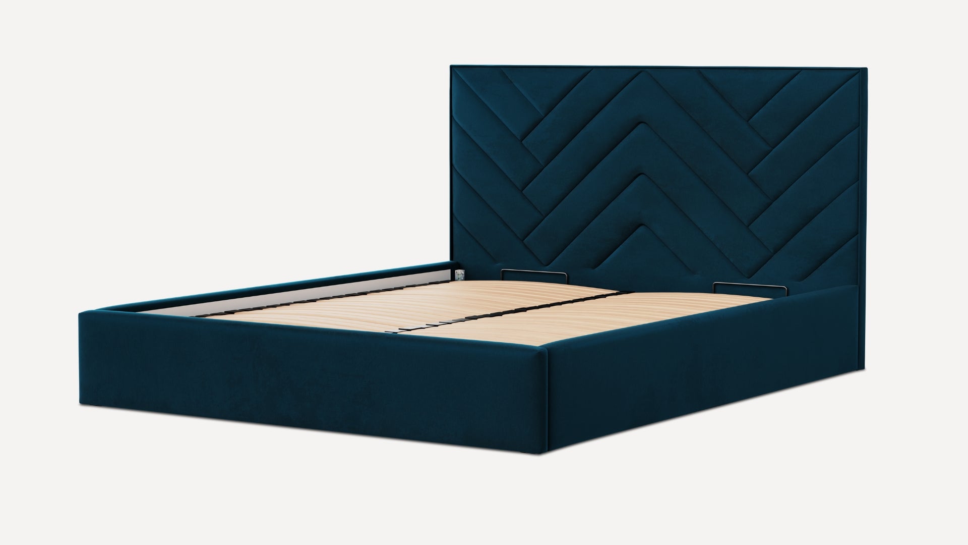 Łóżko tapicerowane Bedbenet Herringbone