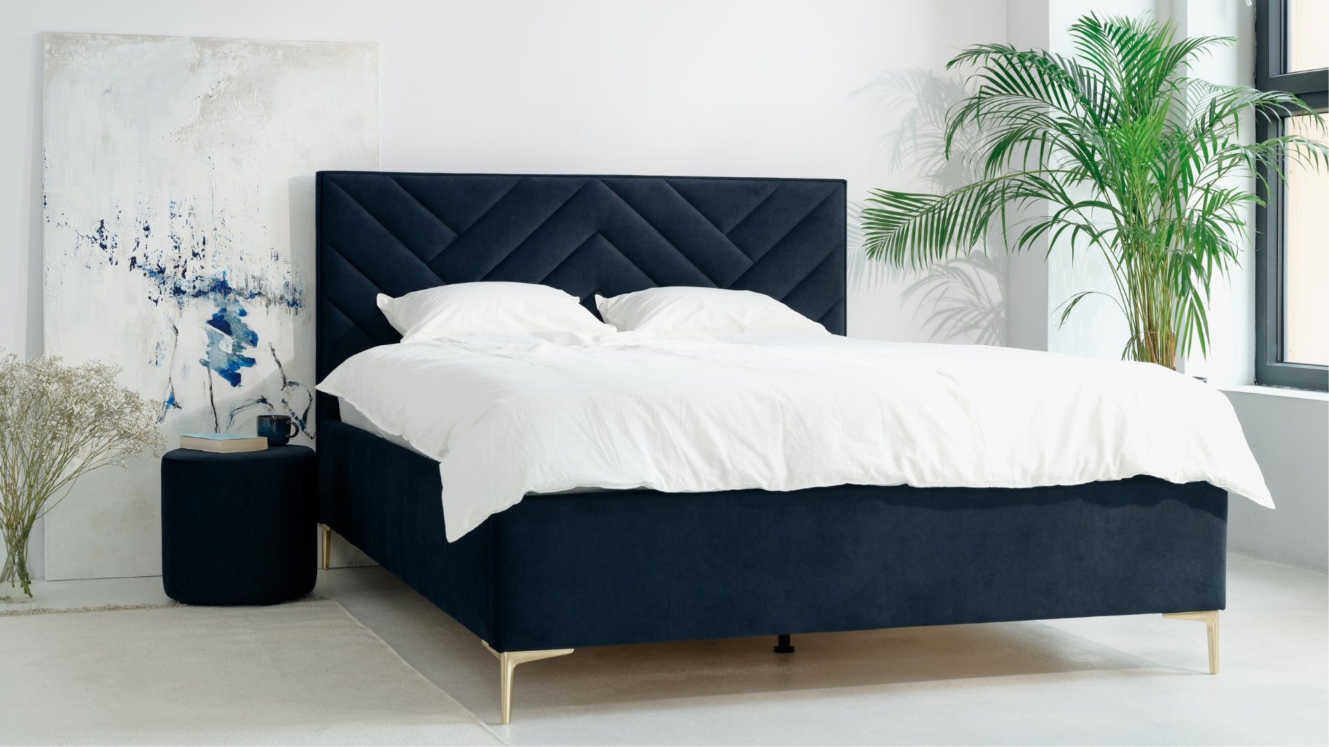 Łóżko tapicerowane Bedbenet