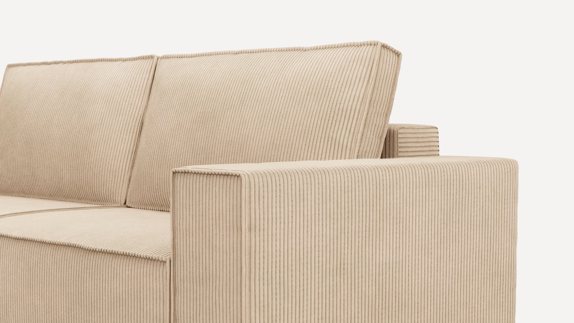 Sofa 3-osobowa BlockDL Sztruks