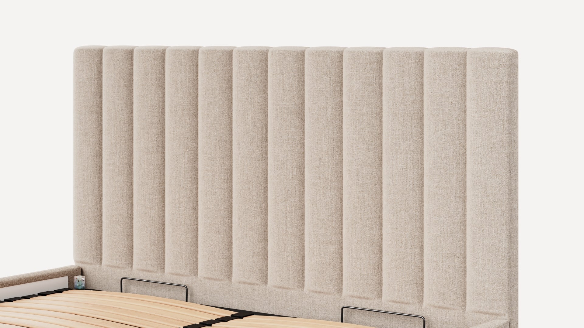 Łóżko tapicerowane Bedbenet Pipes