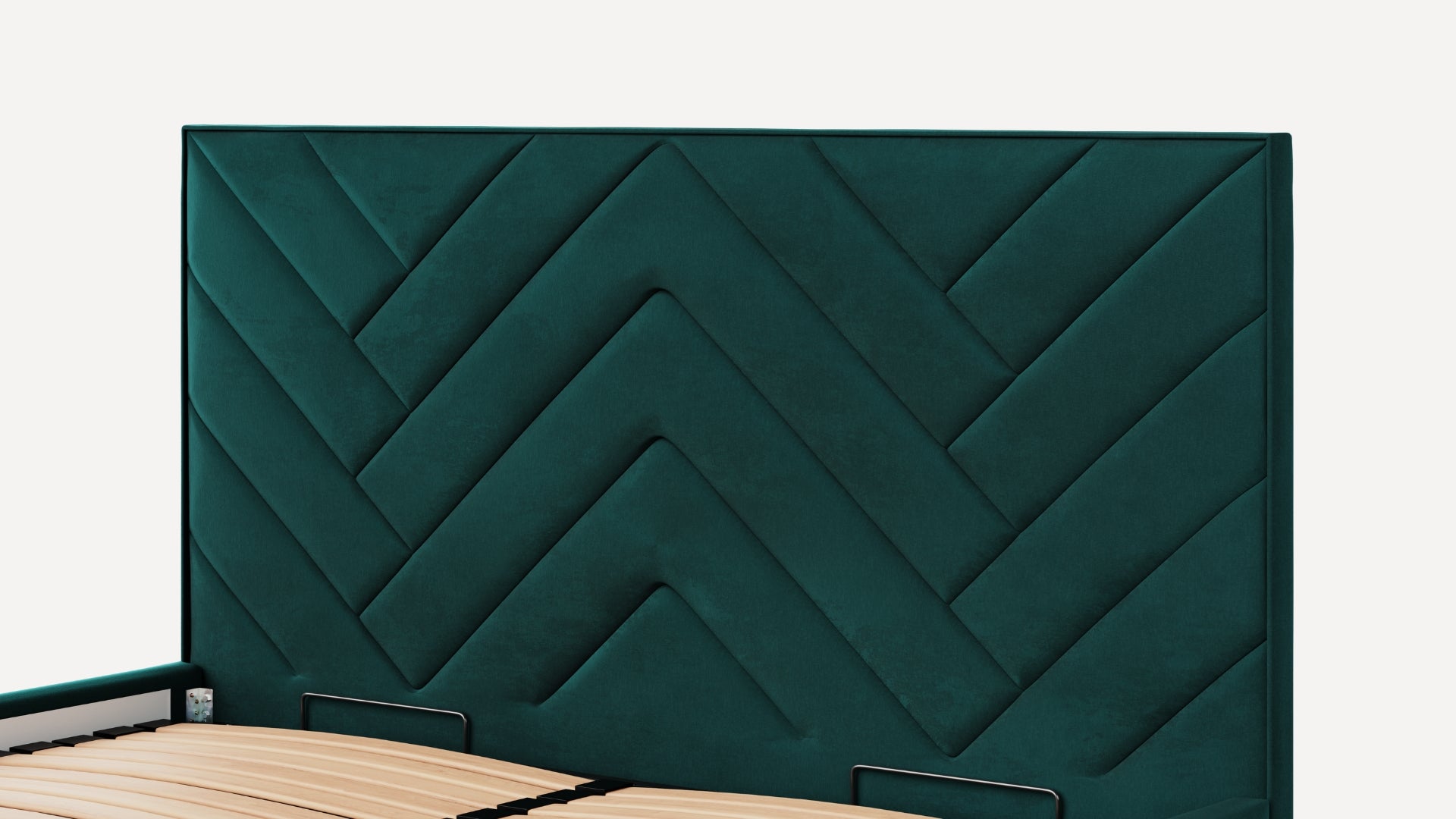 Łóżko tapicerowane Bedbenet Herringbone