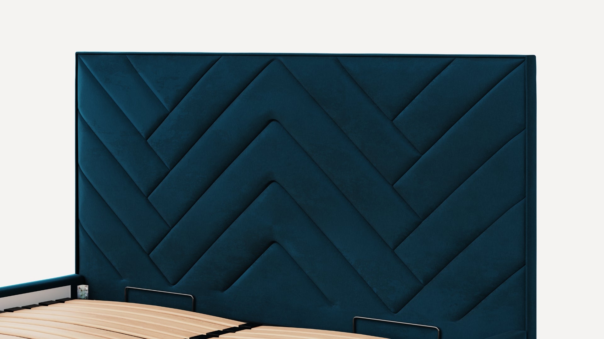 Łóżko tapicerowane Bedbenet Herringbone