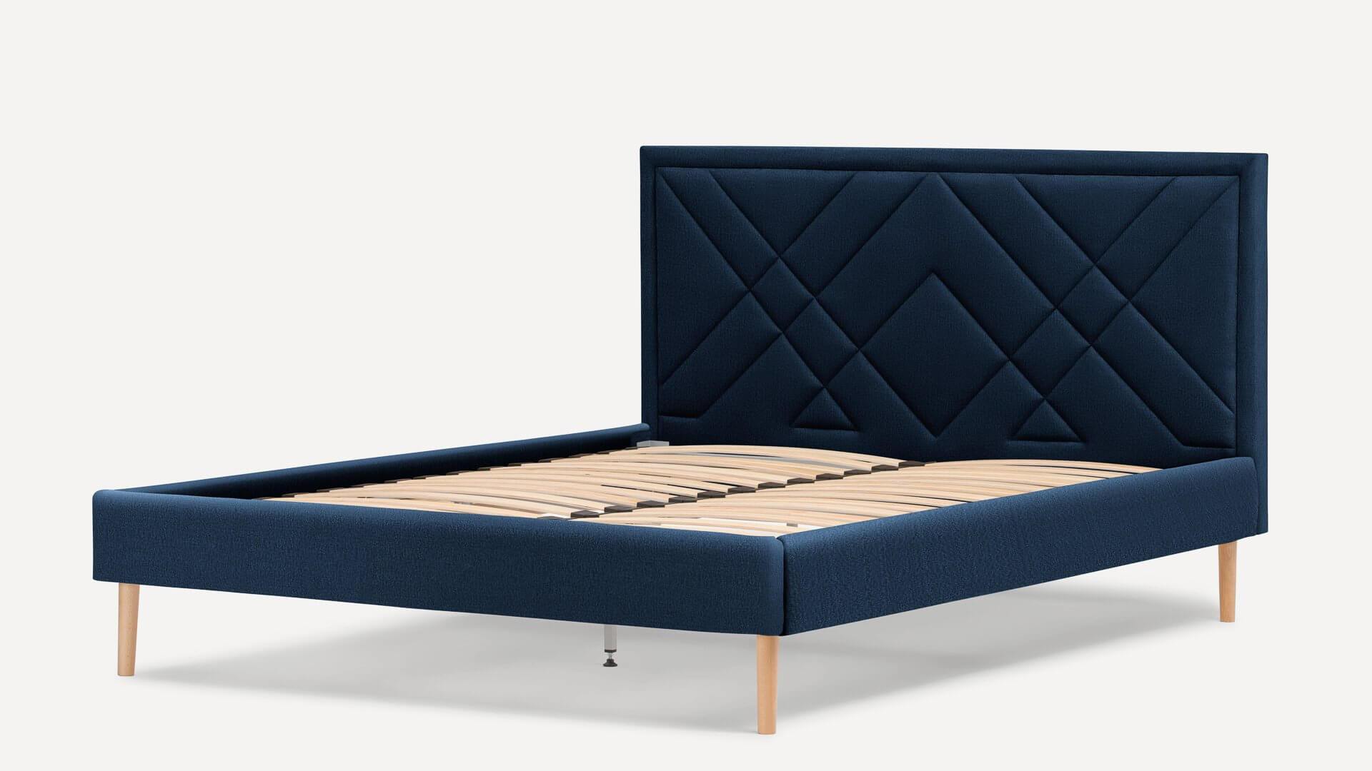 Łóżko tapicerowane Easybenet Tangle 160x200/ Monolith 77