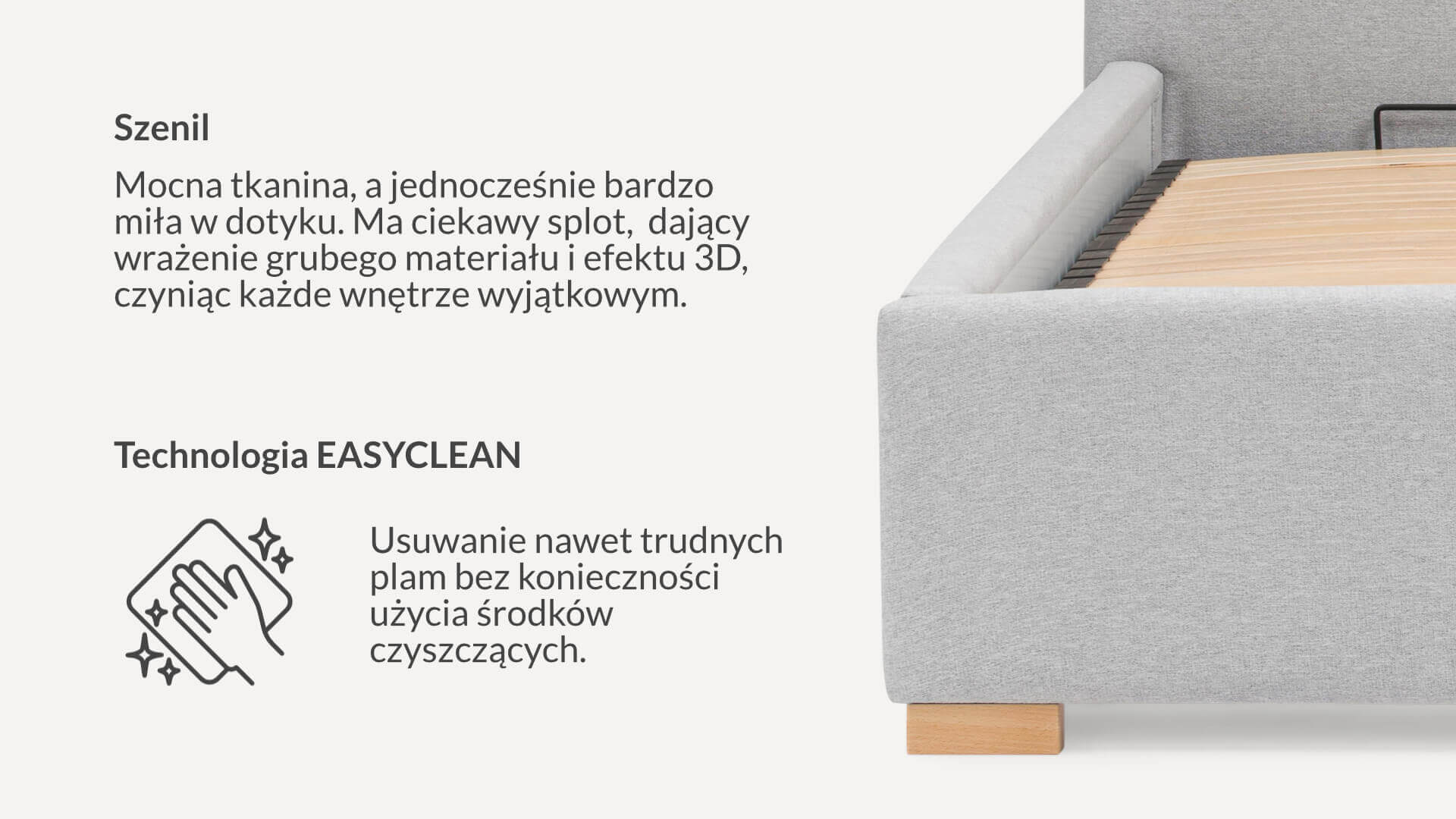 Łóżko BEDBenet Blocks - Benet