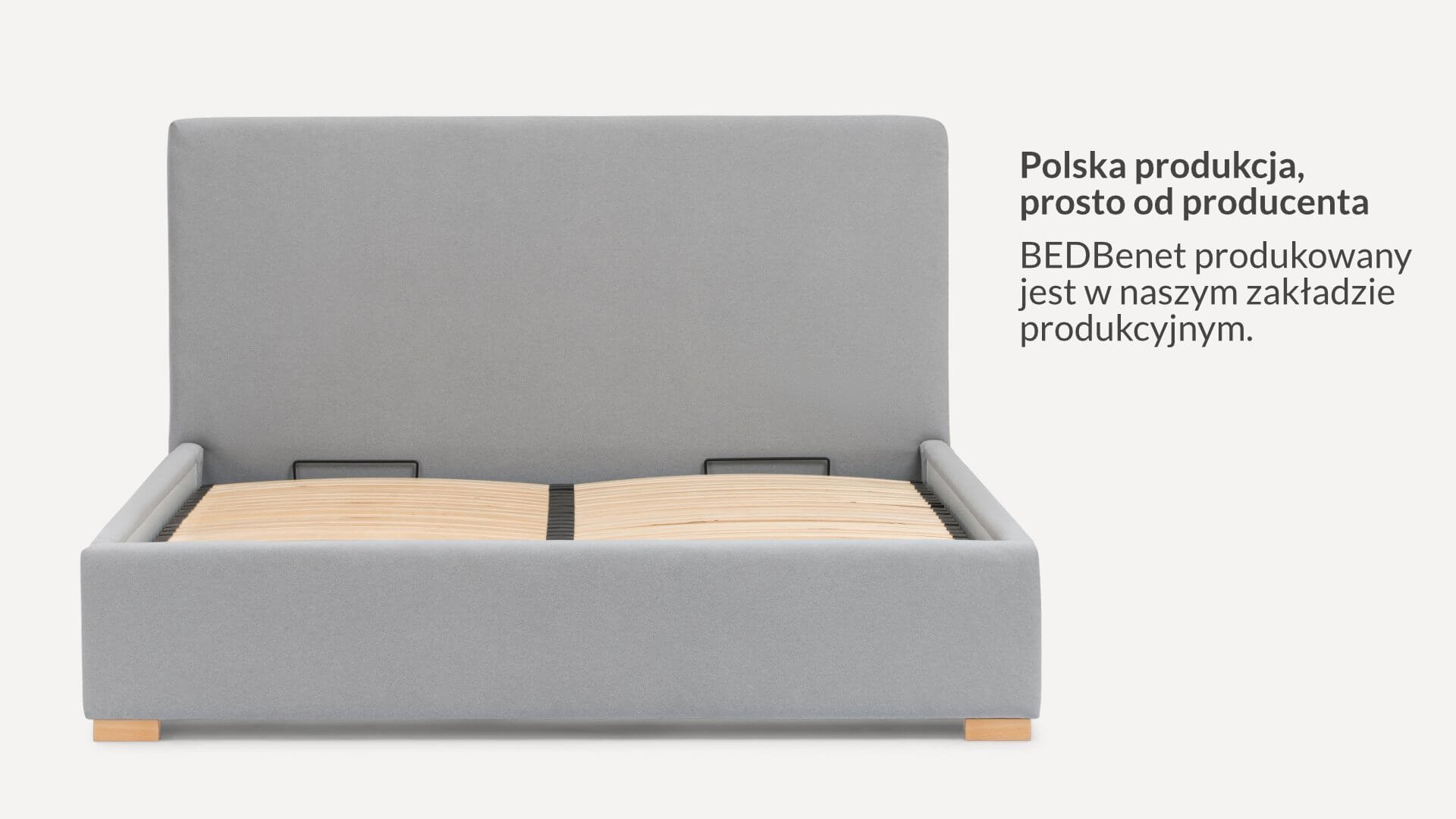 Łóżko BEDBenet Brick - Benet