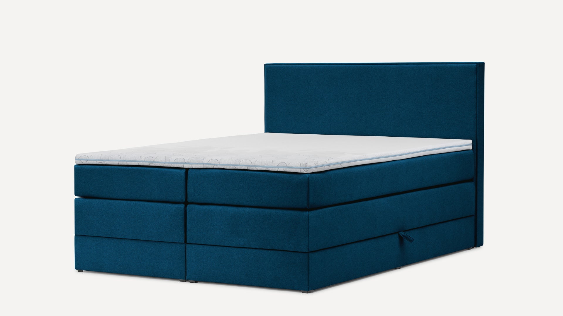 Łóżko BoxspringBenet Basic Flauszowe - Benet
