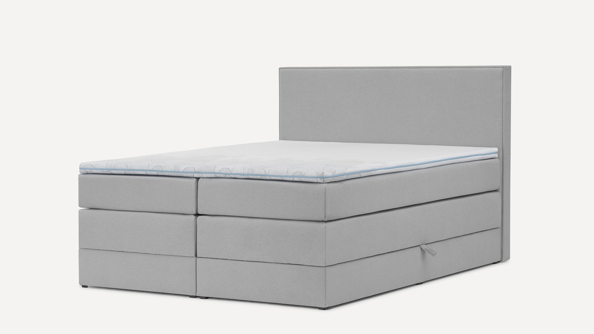 Łóżko BoxspringBenet Basic Flauszowe - Benet