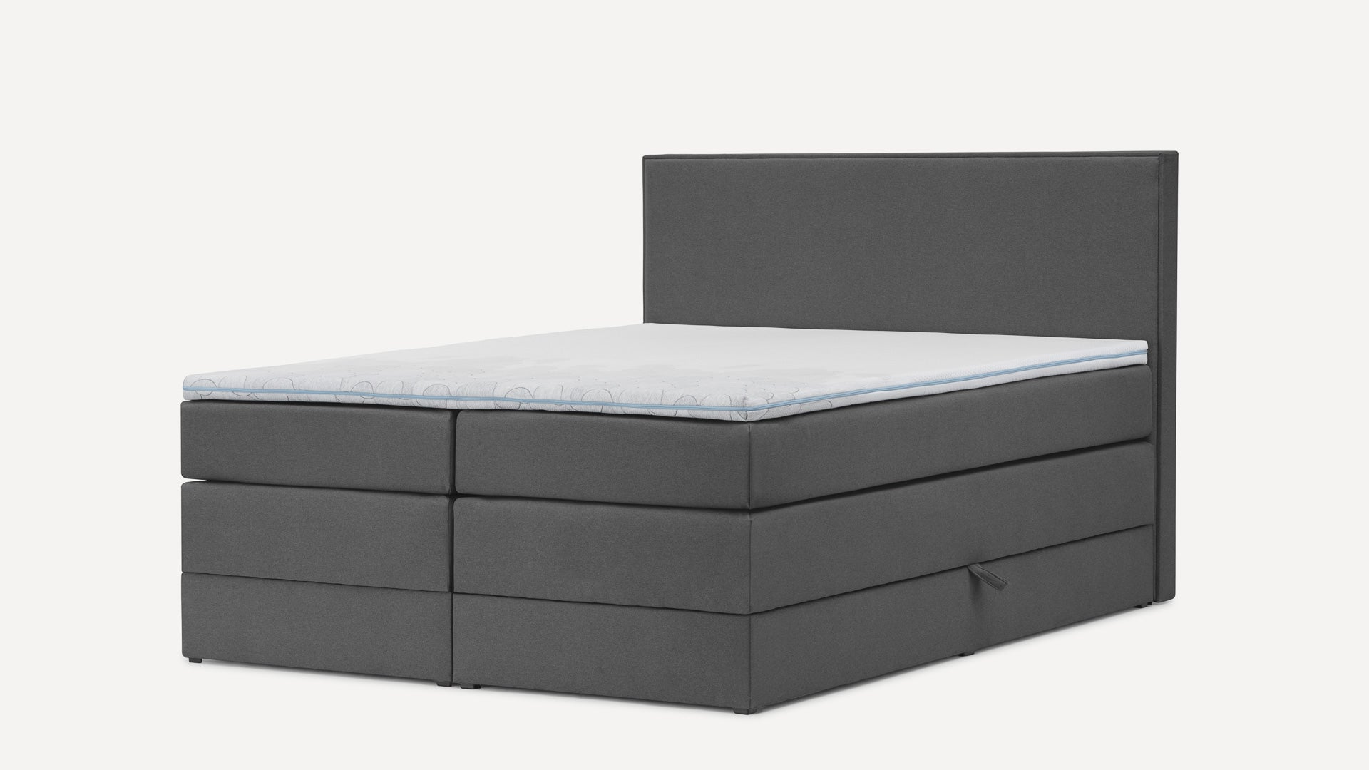 Łóżko BoxspringBenet Basic Flauszowe - Benet