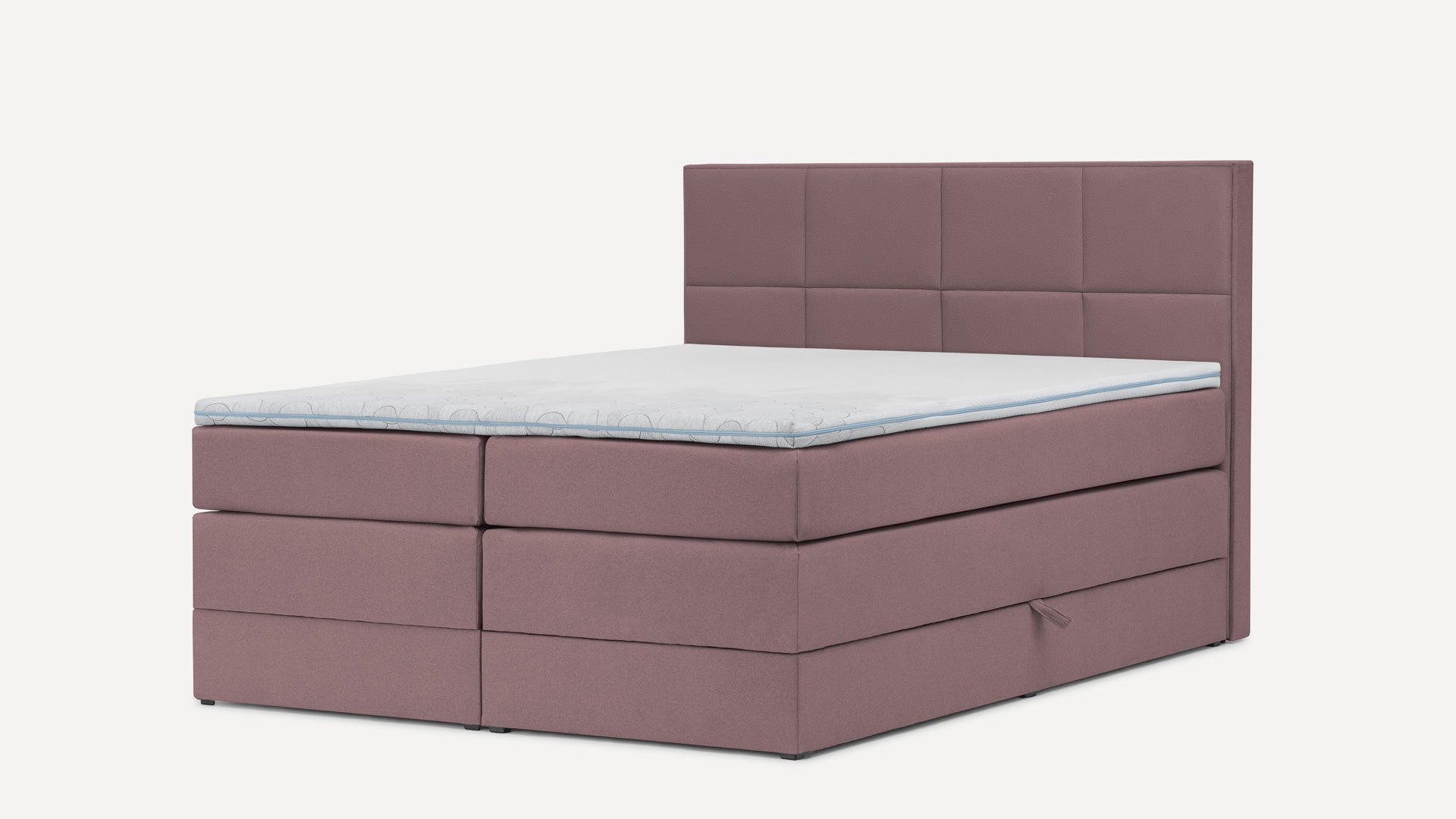 Łóżko BoxspringBenet Blocks Flauszowe - Benet