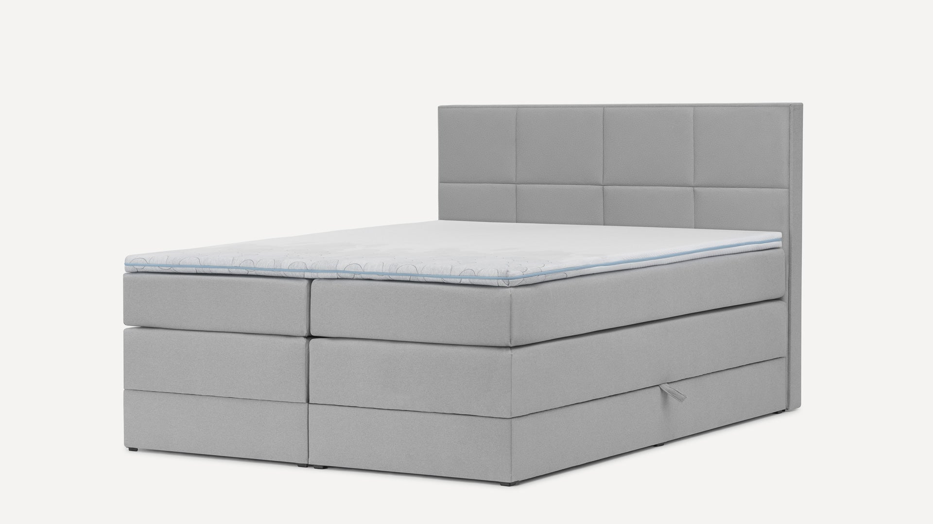 Łóżko BoxspringBenet Blocks Flauszowe - Benet