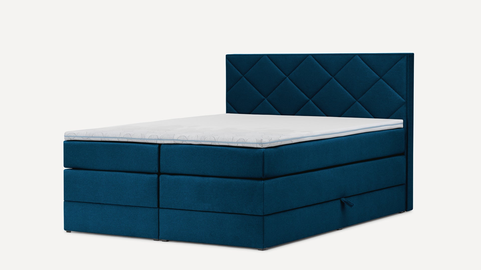 Łóżko BoxspringBenet Caro Flauszowe - Benet