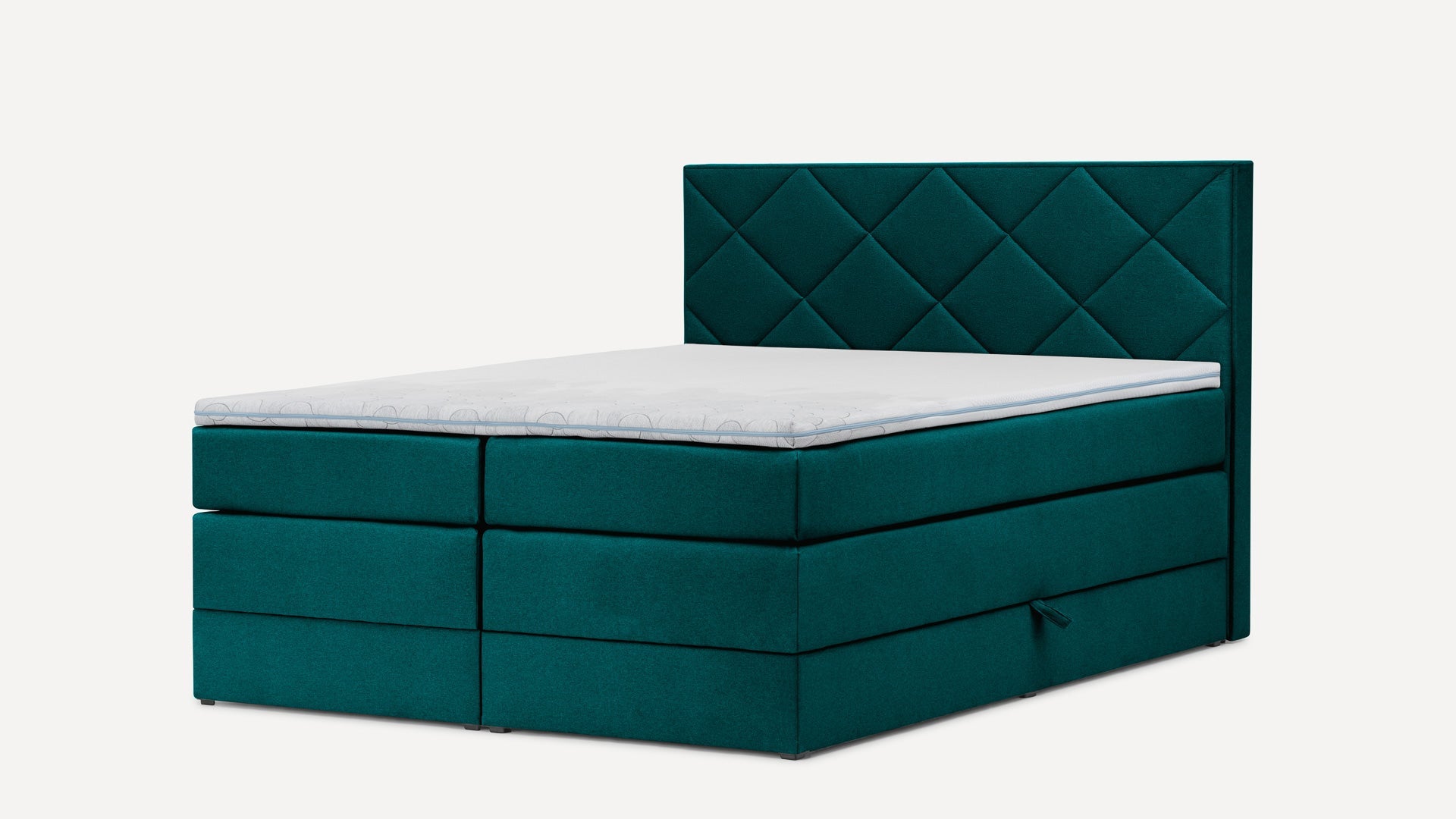 Łóżko BoxspringBenet Caro Flauszowe - Benet