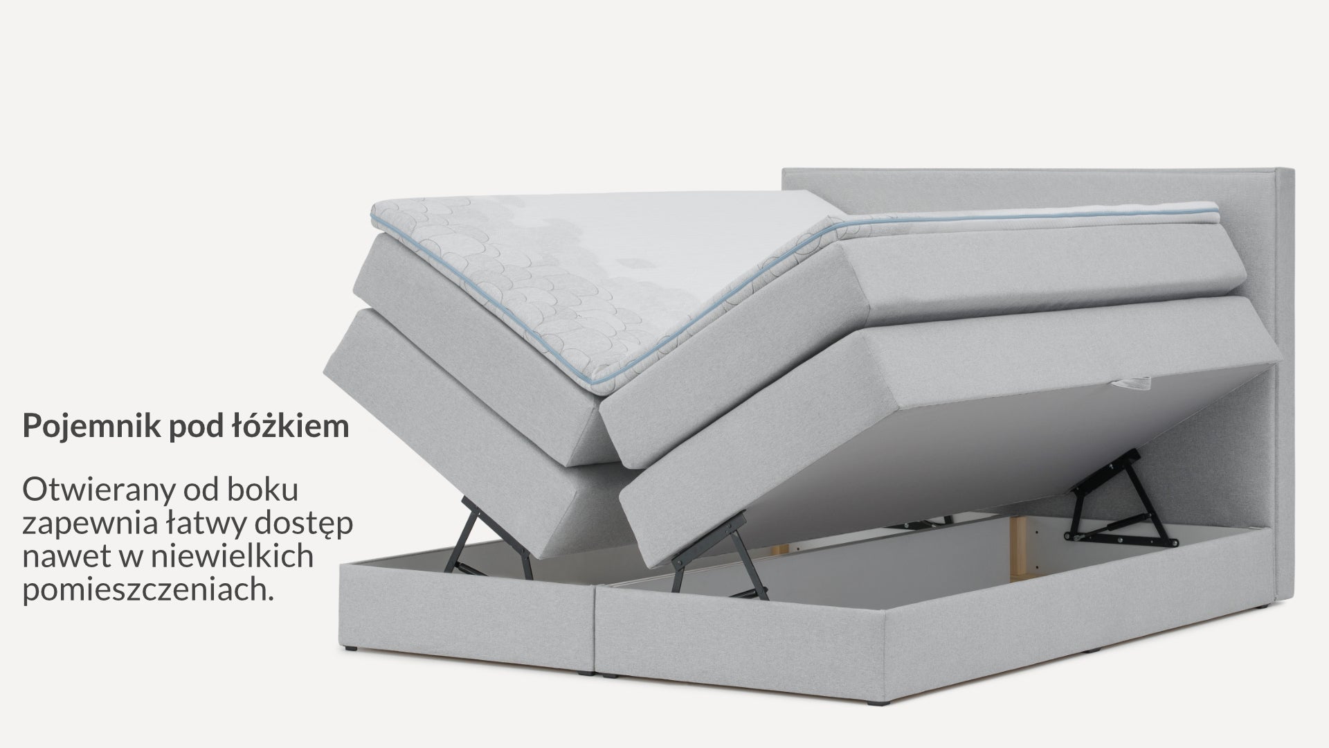 Łóżko BoxspringBenet Rind Szenilowe - Benet