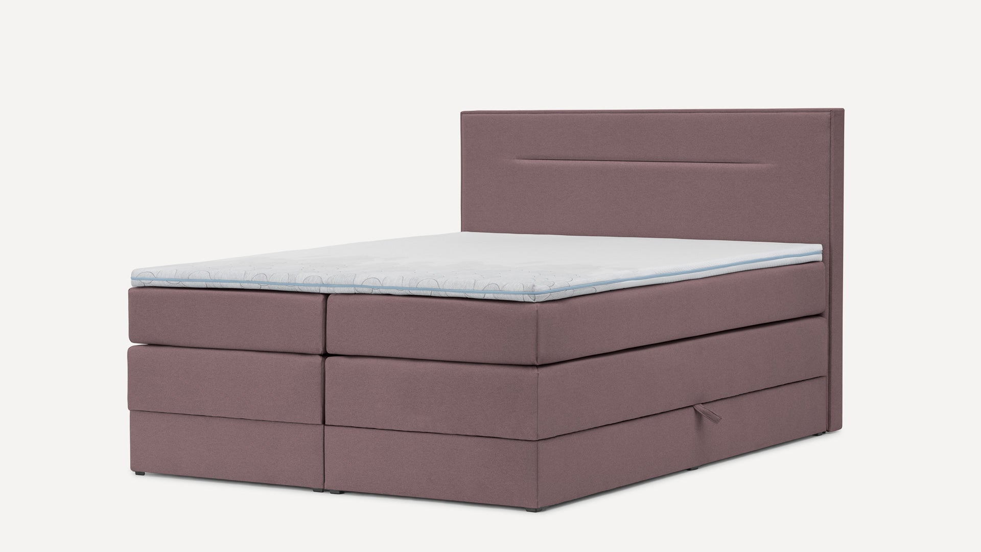 Łóżko BoxspringBenet Simple Flauszowe - Benet