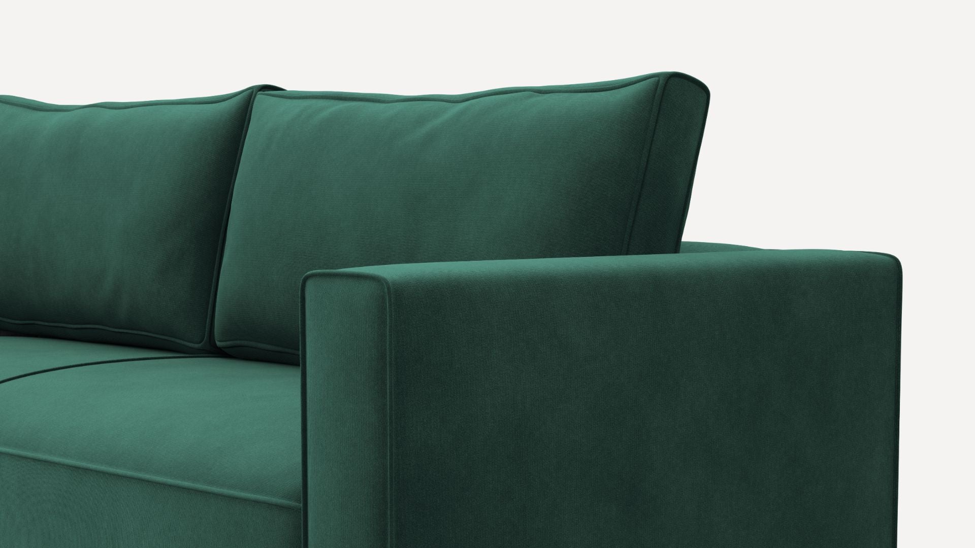 Sofa 2-osobowa Benet BlockDL Welur II - myBenet