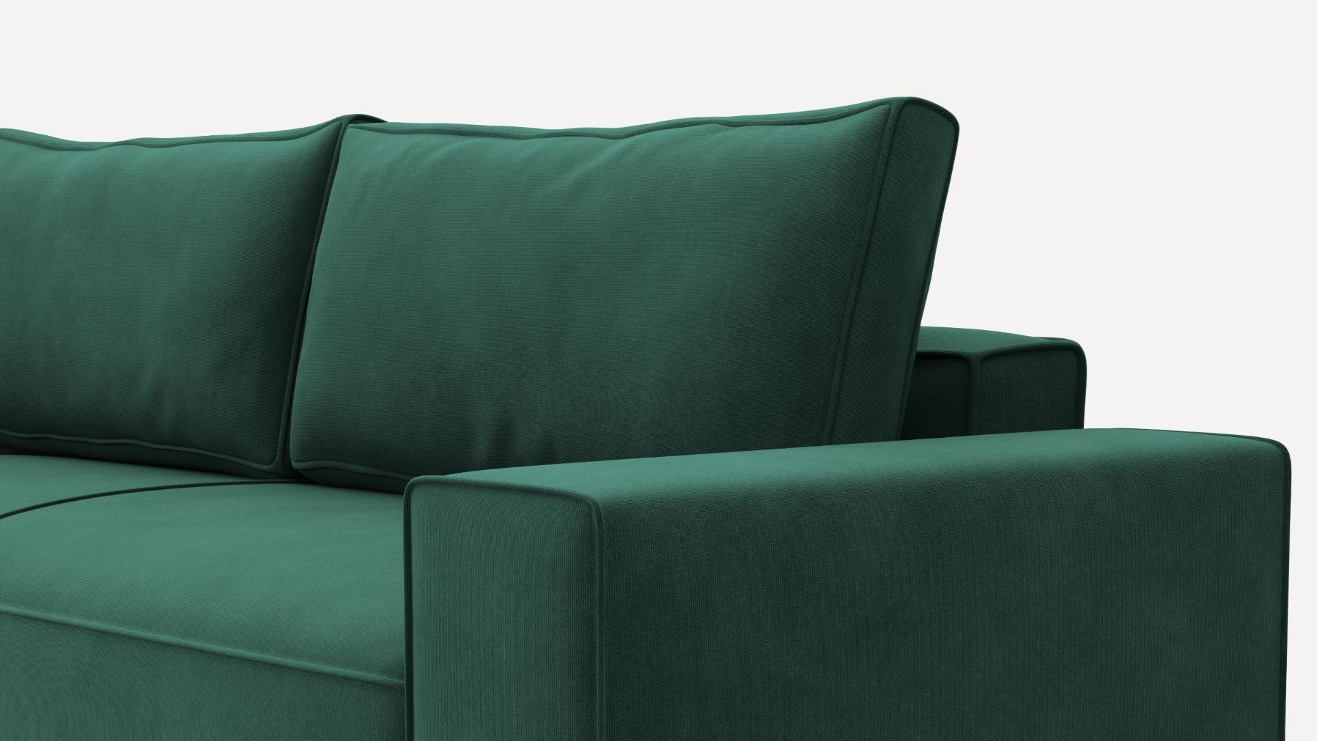 Sofa 2-osobowa Benet BlockDL Welur II - myBenet