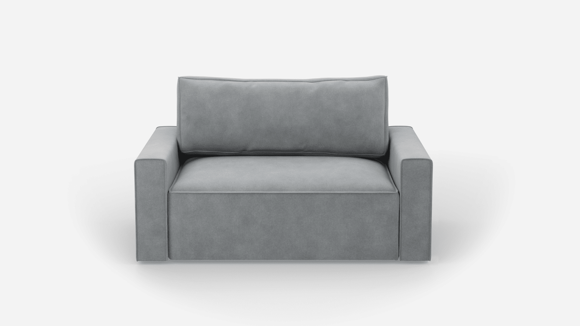 Sofa 2-osobowa Benet BlockDL Welur II - myBenet