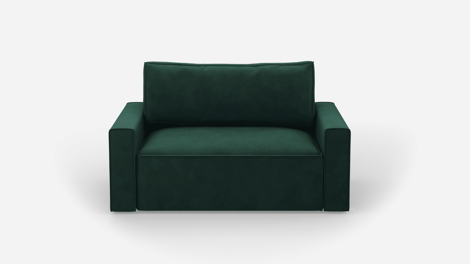 Sofa 2-osobowa Benet BlockDL Welur II - myBenet