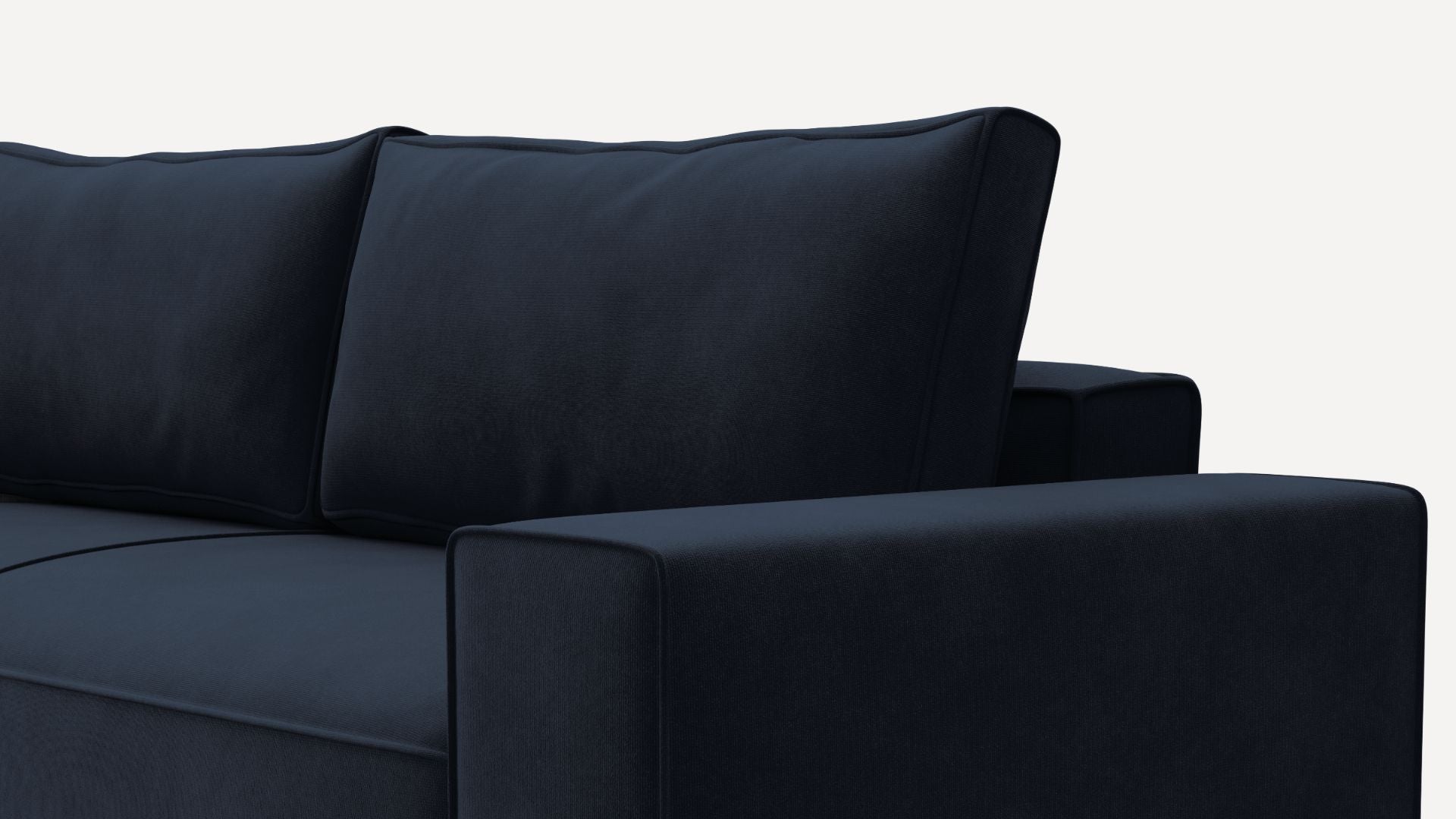 Sofa 2-osobowa Benet BlockDL Welur II - myBenet